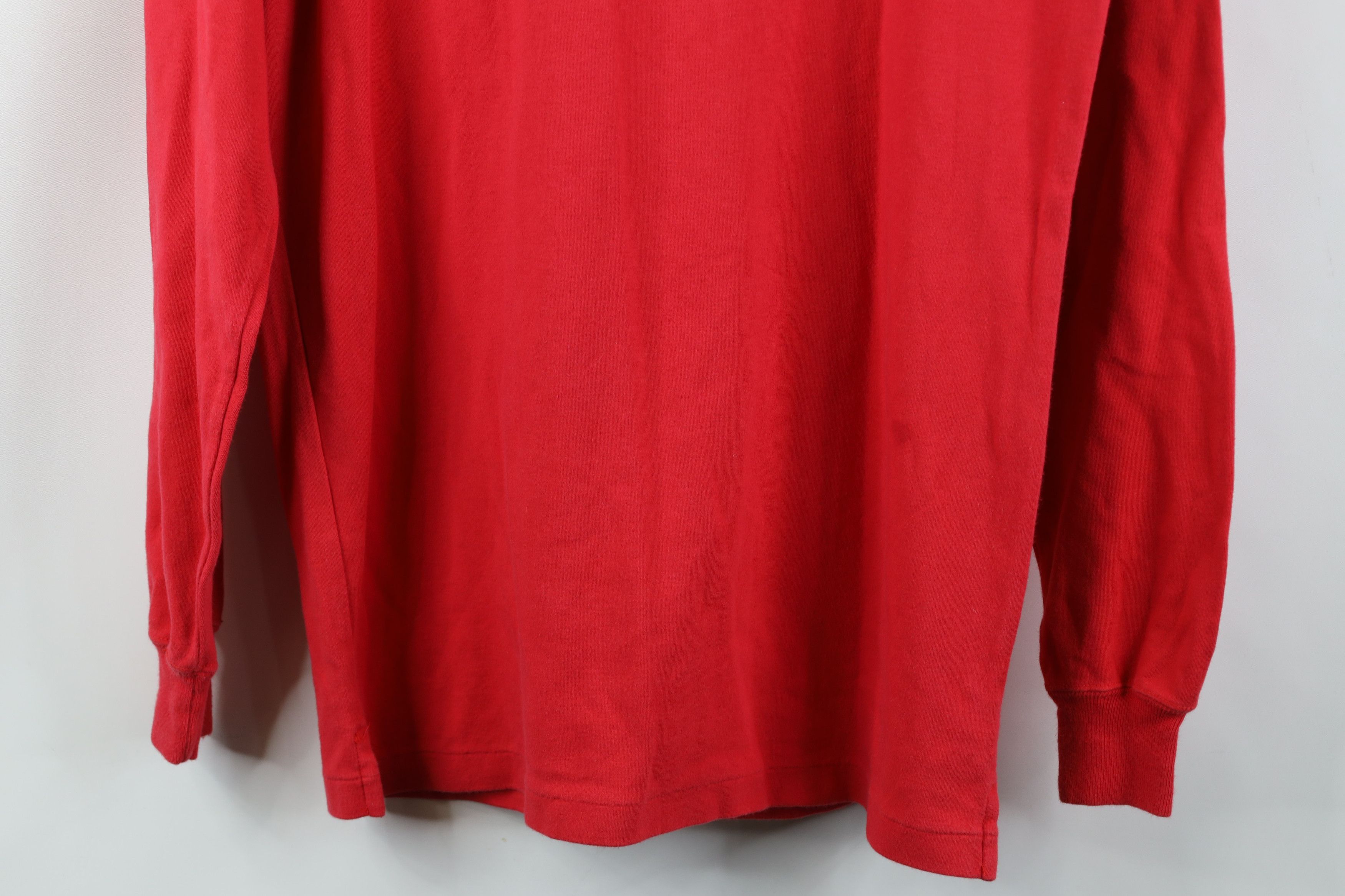 Ralph Lauren Vintage 80s 90s Ralph Lauren Collar Long Sleeve T-Shirt Size M / US 6-8 / IT 42-44 - 16 Thumbnail