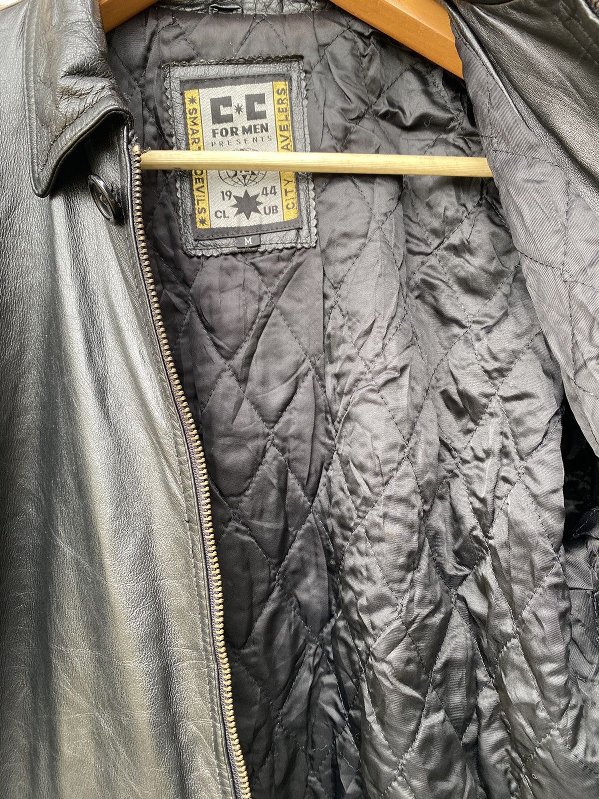 Japanese Brand × Vintage Smart Devil Leather Jackets Size US M / EU 48-50 / 2 - 12 Thumbnail