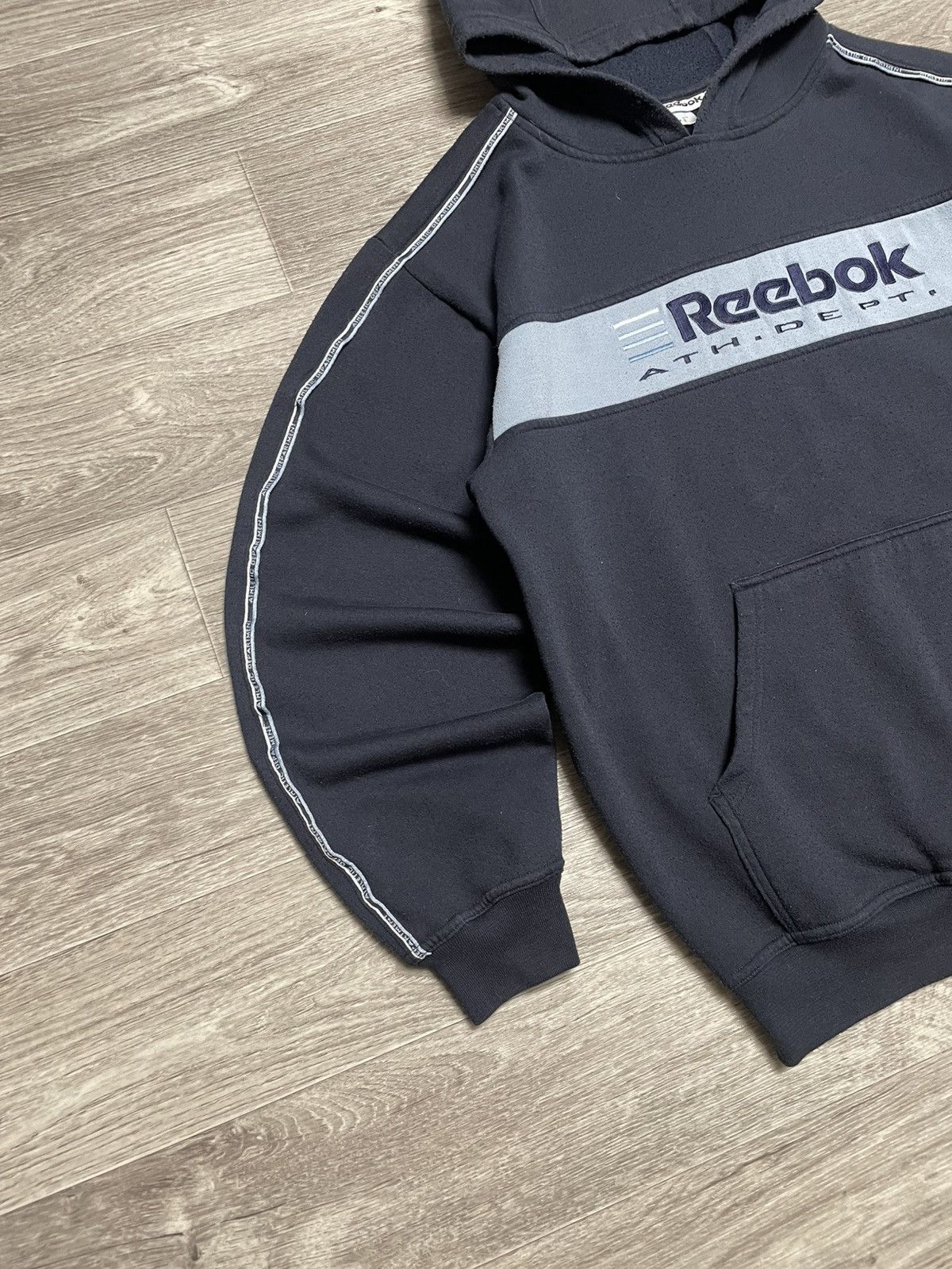 Reebok Vintage Reebok Athletic Dept. Hoodie 90s Size US S / EU 44-46 / 1 - 4 Thumbnail