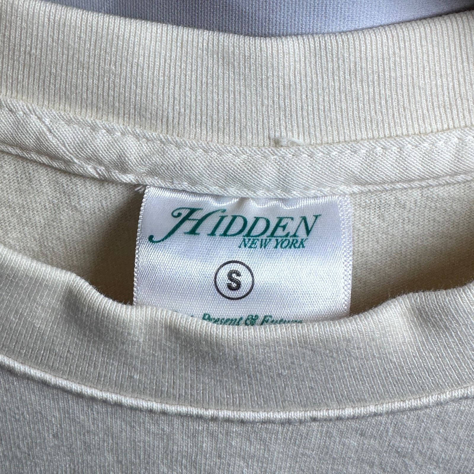 HIDDEN Hidden NY x Star Trak Cream Logo Tee Size US M / EU 48-50 / 2 - 4 Thumbnail