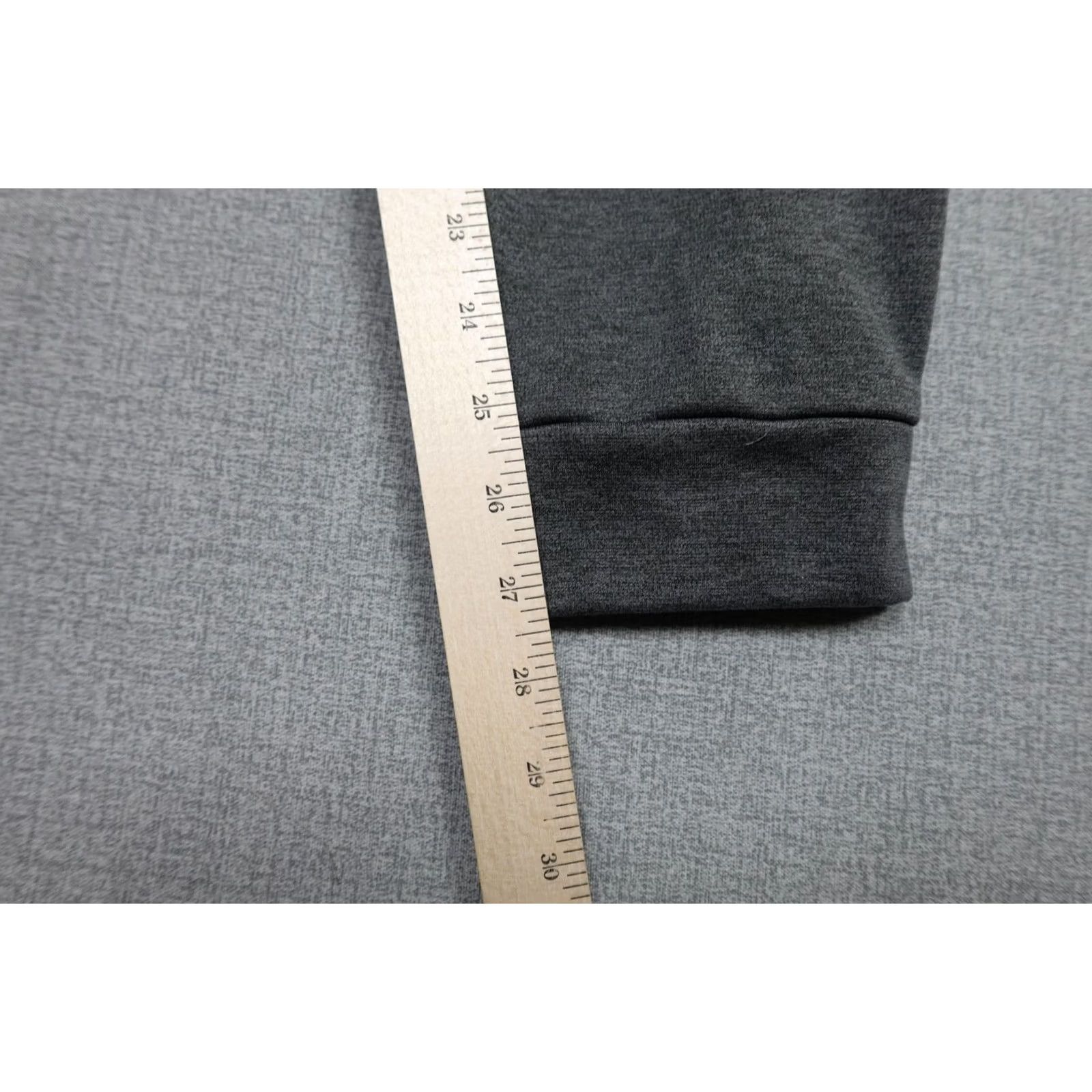 Nike Nike Dri-FIT Sweatpants Mens Large Gray Fleece Joggers Elastic Waist Athletic Pants Slim Tapered Casual Size US 33 - 4 Thumbnail