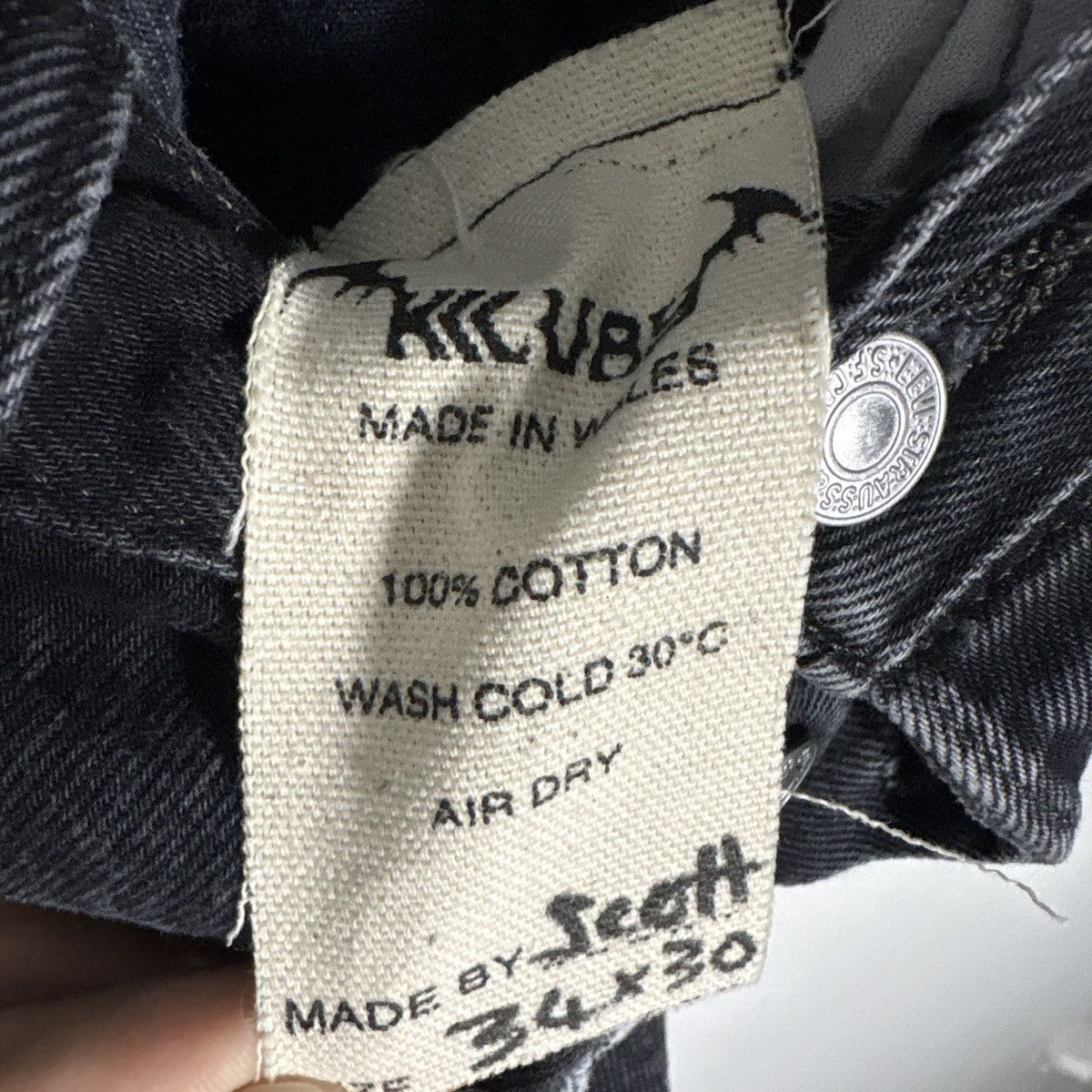 Levi's KILLVAY FLARED DENIM JEANS Size US 34 / EU 50 - 6 Thumbnail