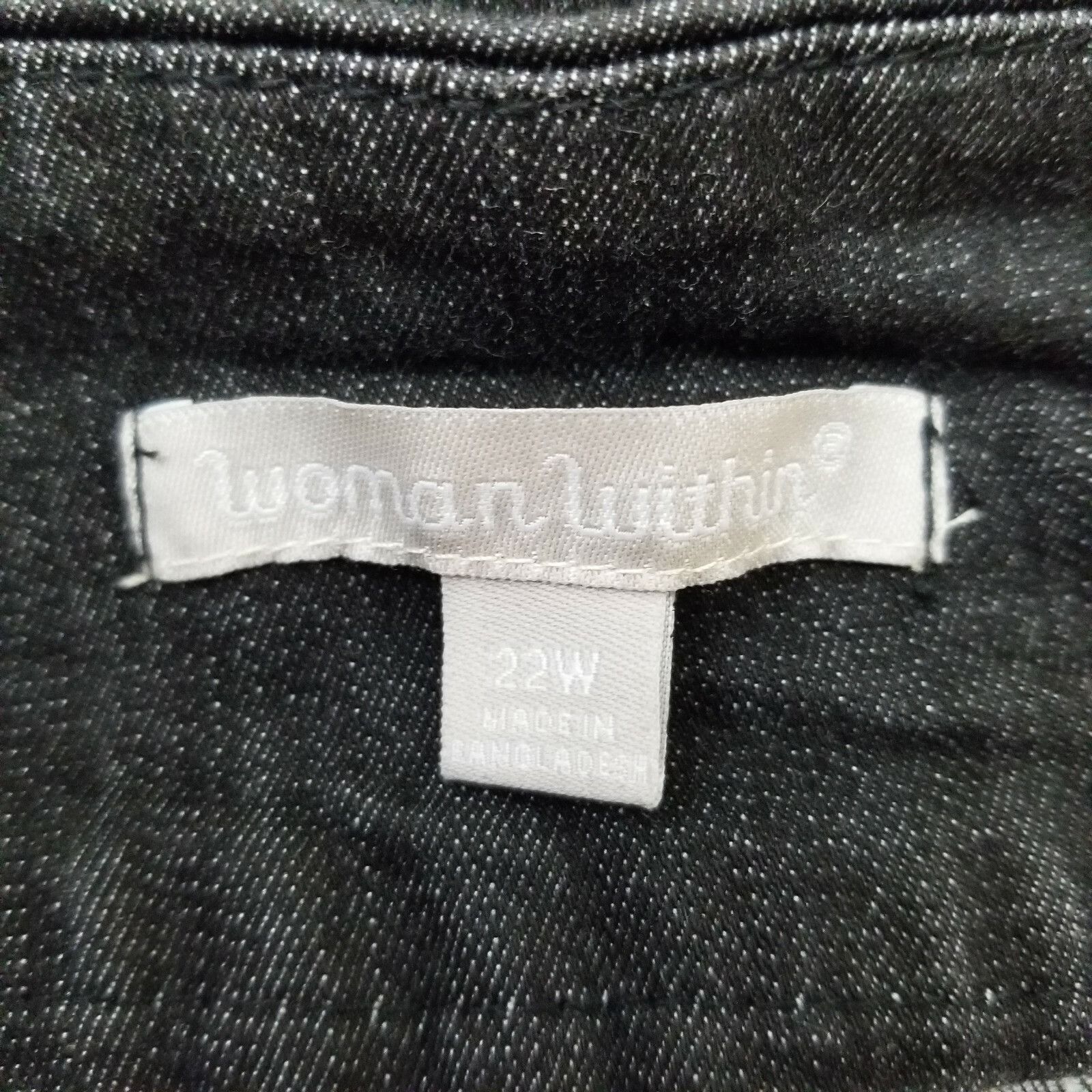 Other Woman Within 22W Maxi Skirt Dark Wash Stretch Denim Blue Jea Size 42" / US 20 - 3 Thumbnail
