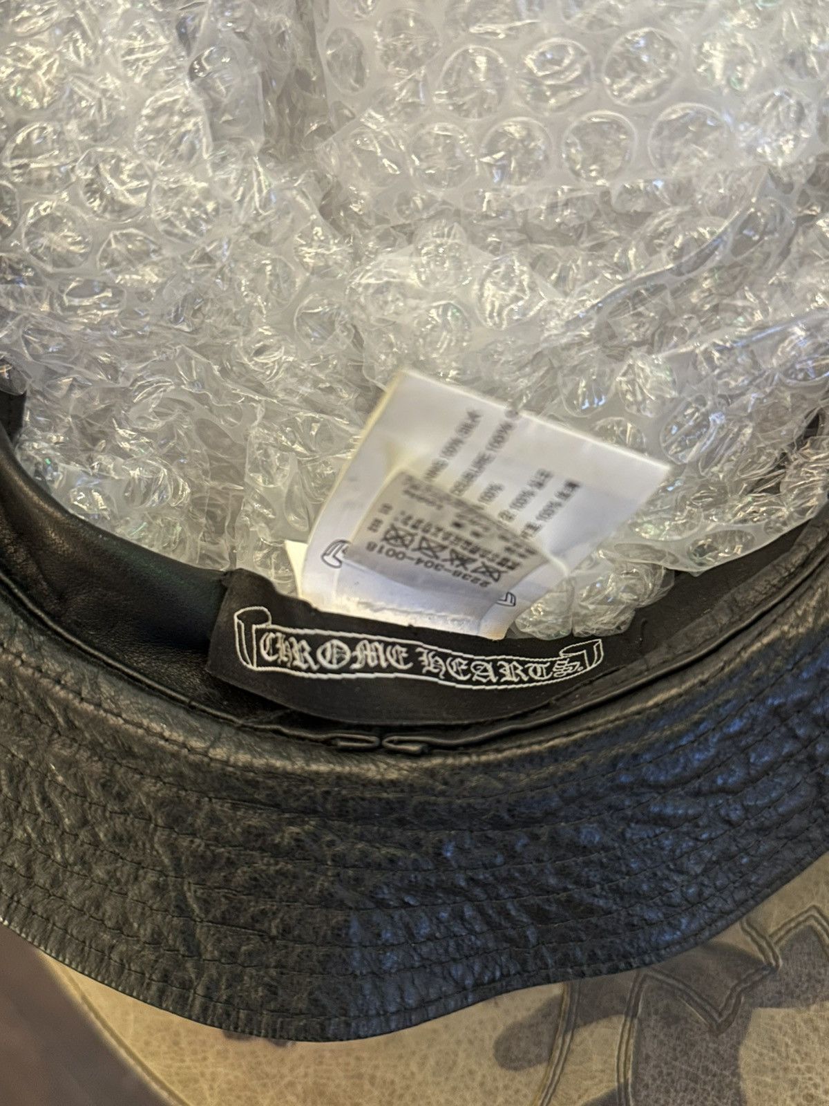 Chrome Hearts CHROME HEARTS LEATHER CROSS PATCH HAT Size ONE SIZE - 4 Thumbnail