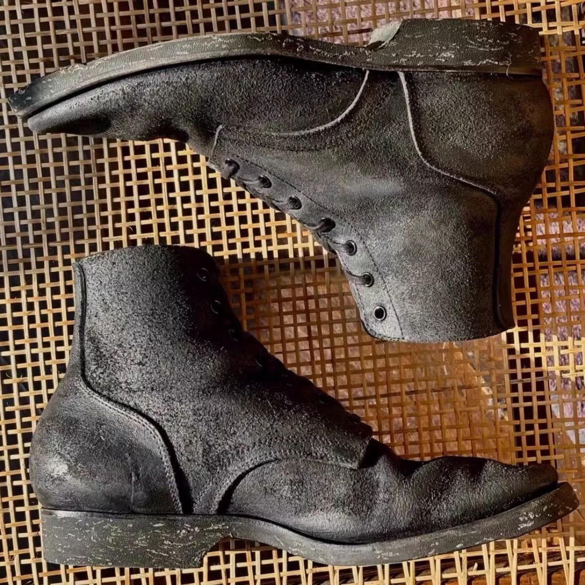 Clinch Boots Clinch Yeager Gustave Roughout Cowhide Black Size US 8.5 / EU 41-42 - 9 Thumbnail