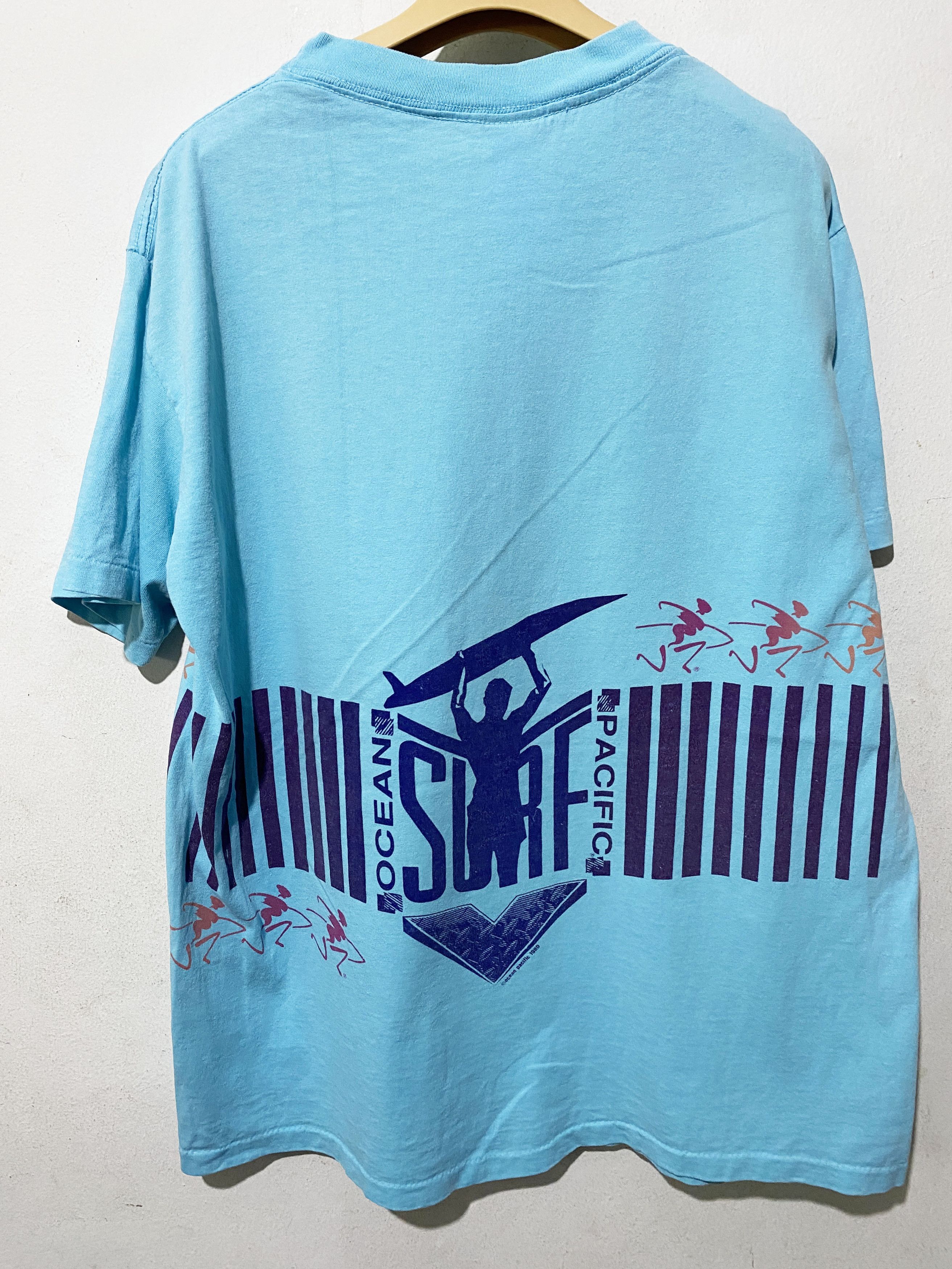 Ocean Pacific × Vintage Vintage 1989 OP Ocean Pacific Shirt Size US L / EU 52-54 / 3 - 4 Thumbnail