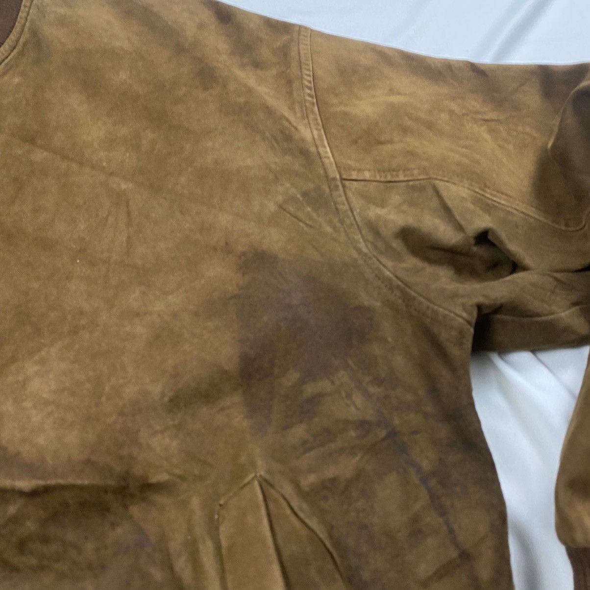 Japanese Brand Vintage 90s General Japan Suede Jacket Size US S / EU 44-46 / 1 - 5 Thumbnail