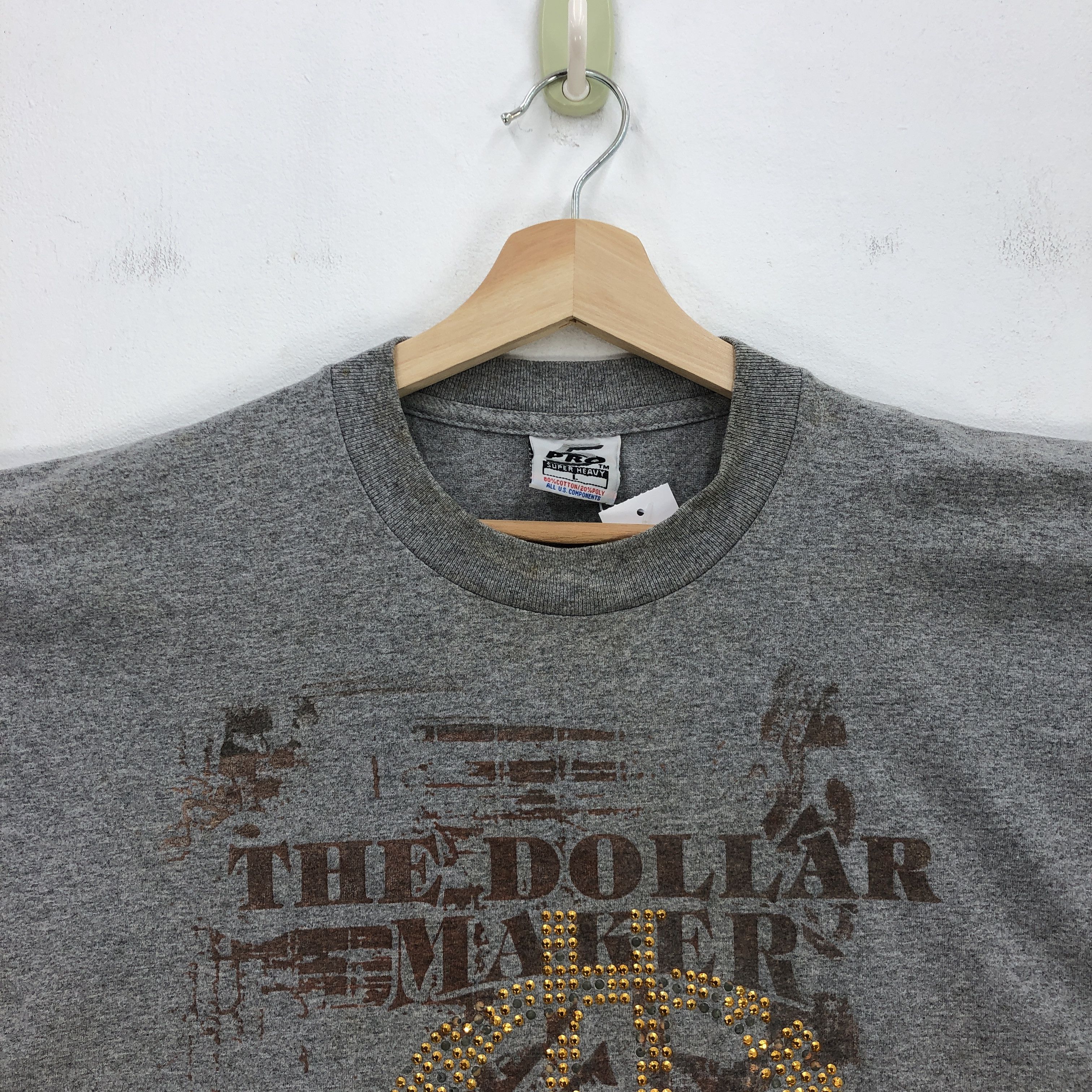 Other Vintage 90s The Dollar Maker T Shirt The Dollar Maker Tees Size US L / EU 52-54 / 3 - 2 Thumbnail