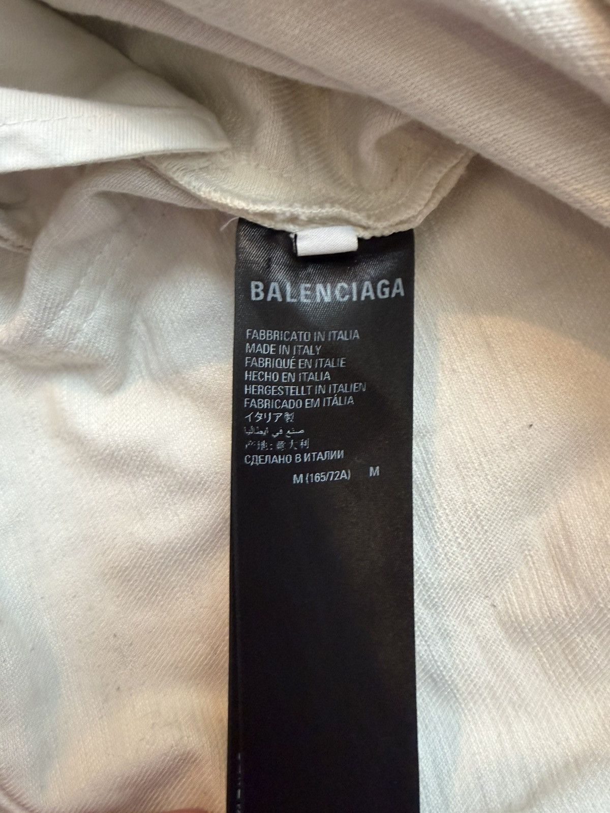 Balenciaga Balenciaga White Baggy Denim Size US 36 / EU 52 - 9 Thumbnail