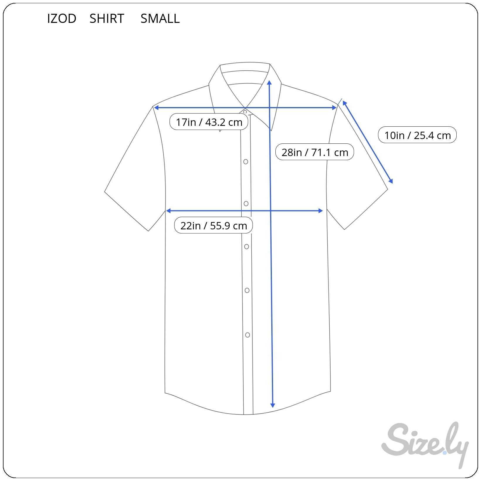 Izod Izod Mens Blue White Red Plaid Short Sleeve Button Down Poly Size US S / EU 44-46 / 1 - 4 Thumbnail