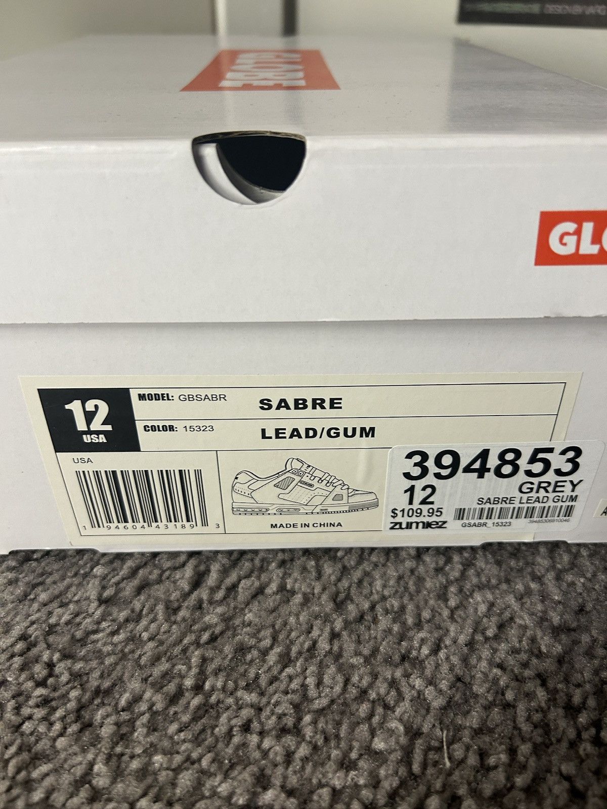 Globe Globe Sabre Size 12 Size US 12 / EU 45 - 6 Thumbnail