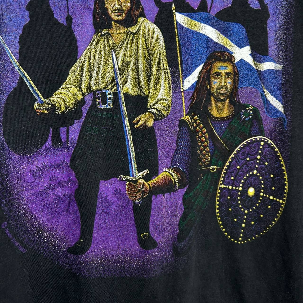 Vintage Vintage Scotland Land Of Heroes 90s Big logo tee Size US M / EU 48-50 / 2 - 4 Thumbnail