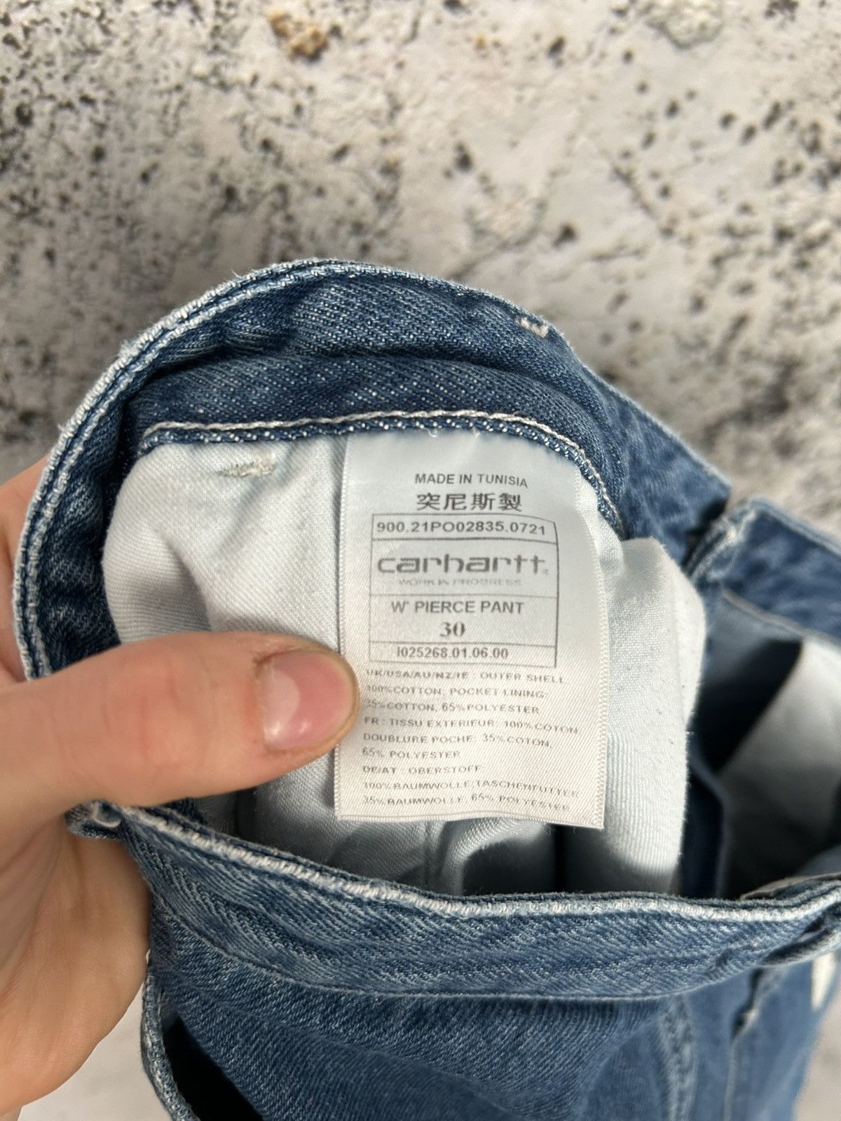 Carhartt Carhartt WIP W Pierce Pant Carpenter Streetwear Baggy Wide Size US 30 / EU 46 - 7 Thumbnail