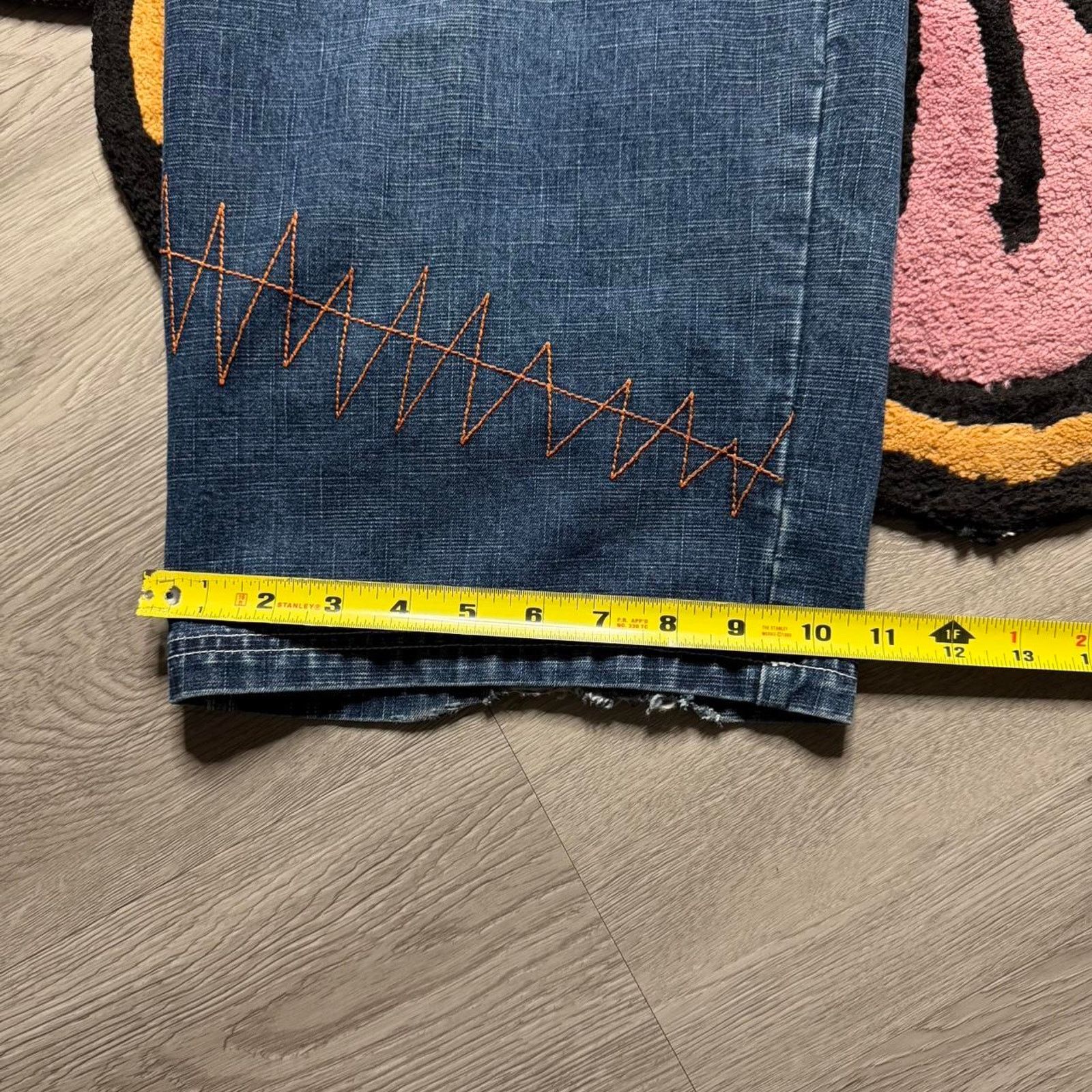 Vintage Vintage Y2K Bucker Baggy Loose Fit Patchwork Denim Jeans Size US 42 / EU 58 - 6 Thumbnail