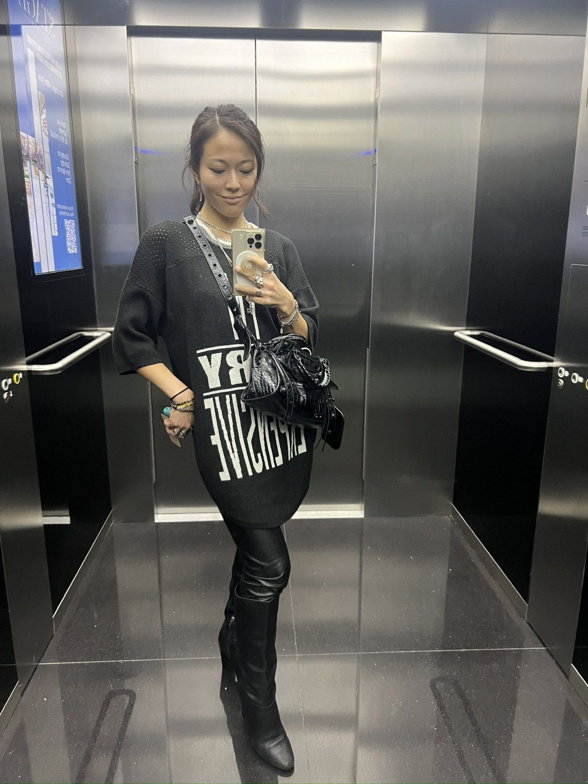 Joyrich “I’m Very Expensive” Joyrich Sweater Dress Size S / US 4 / IT 40 - 7 Thumbnail