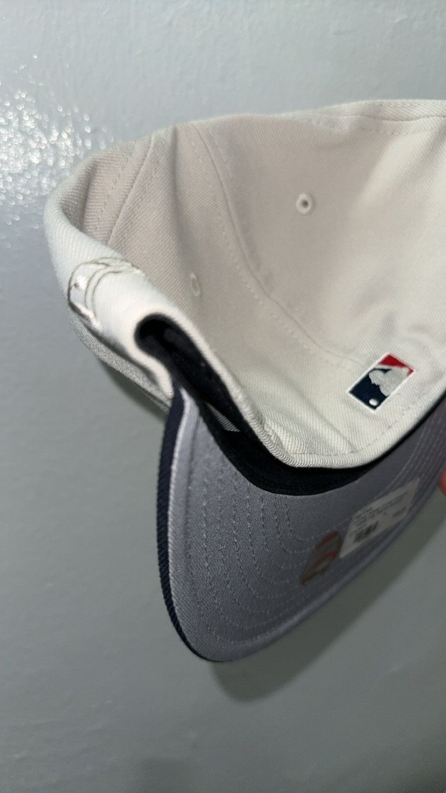 New Era New Era 59fifty Atlanta Braves fitted hat size 7 1/2 Size ONE SIZE - 4 Thumbnail