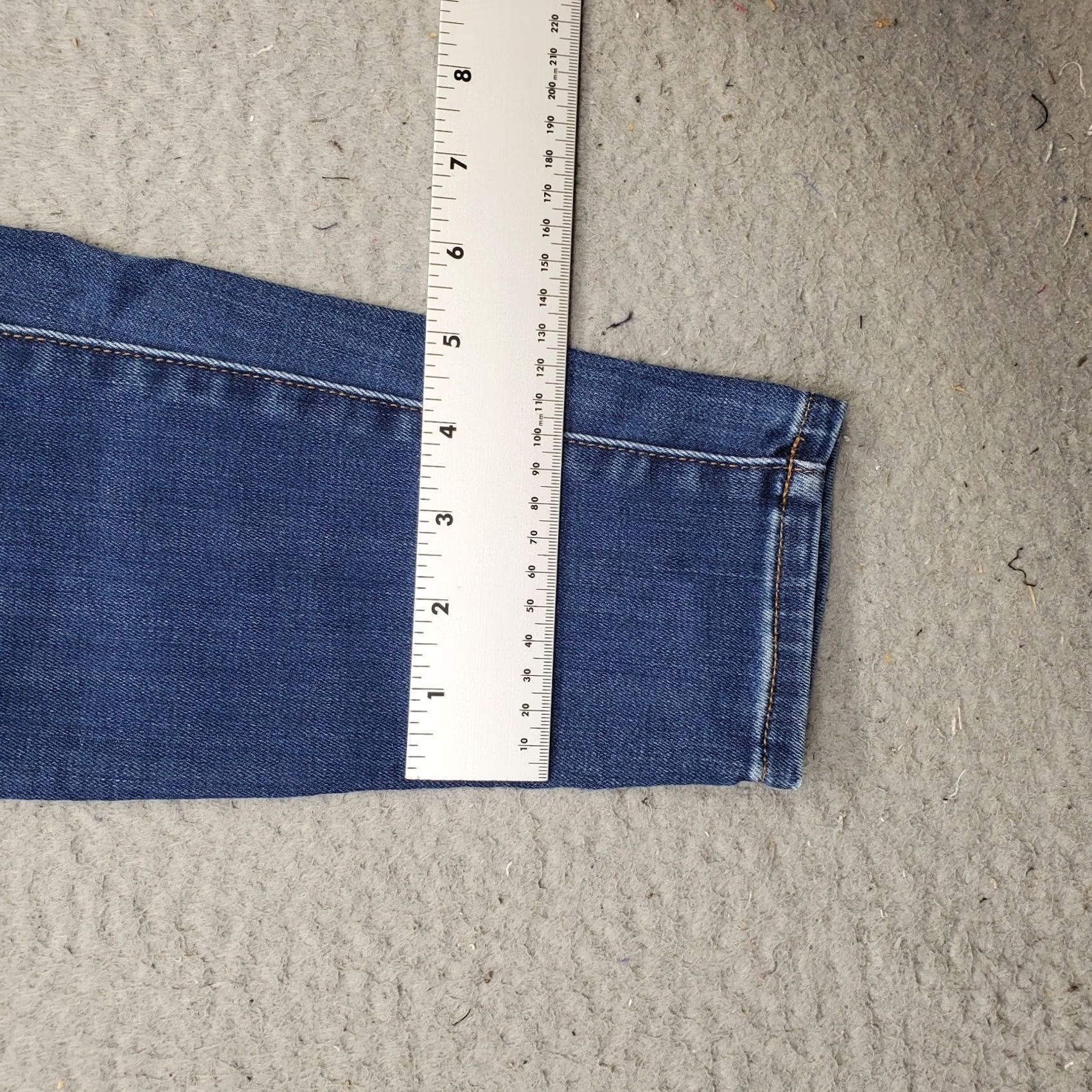 Madewell Madewell Jeans Womens Size 28 Blue Denim Skinny High Rise 5-Pocket Leg Vintage No Size 28" / US 6 / IT 42 - 5 Thumbnail
