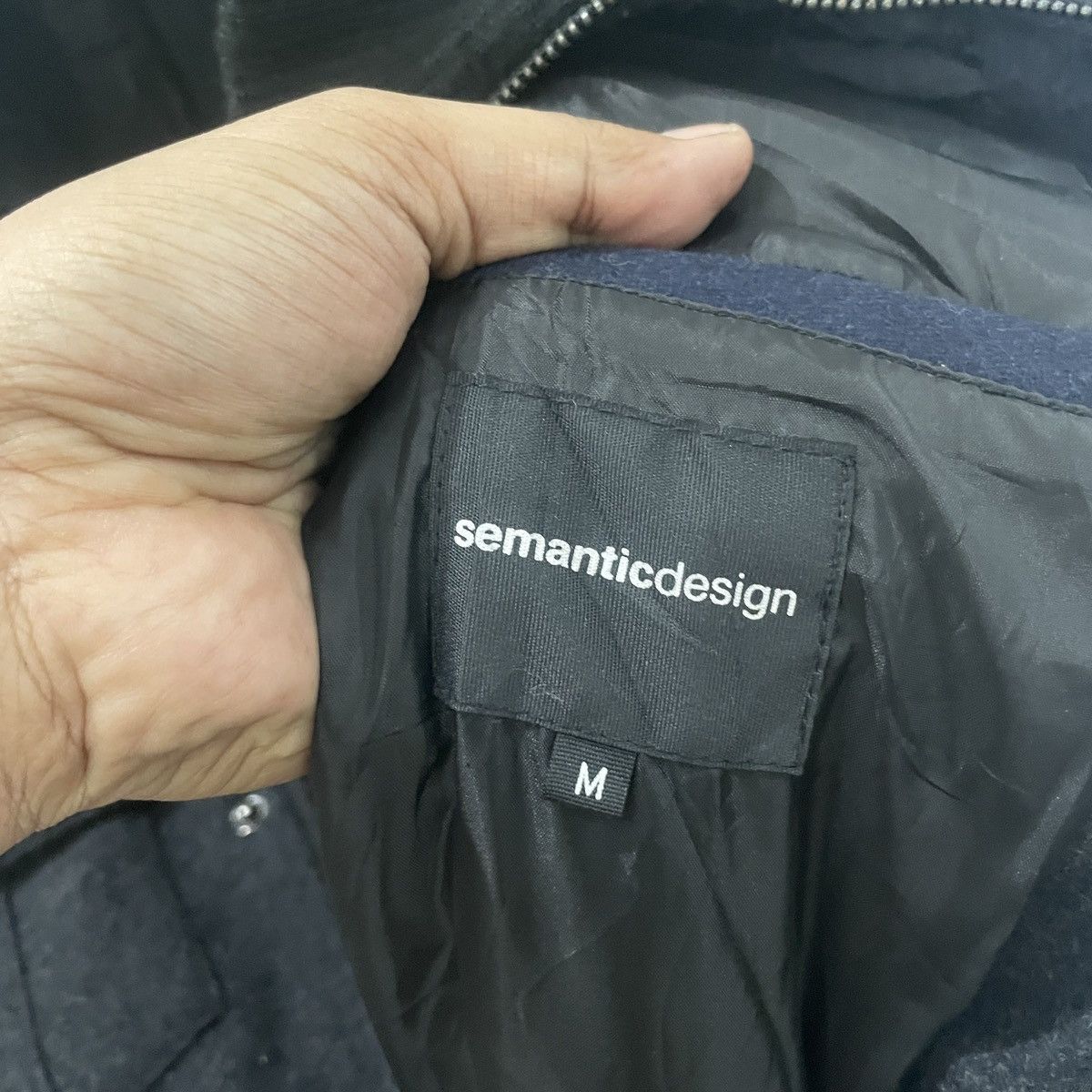 semanticdesign Vintage Sematic Design Wool Jacket Size US S / EU 44-46 / 1 - 5 Thumbnail