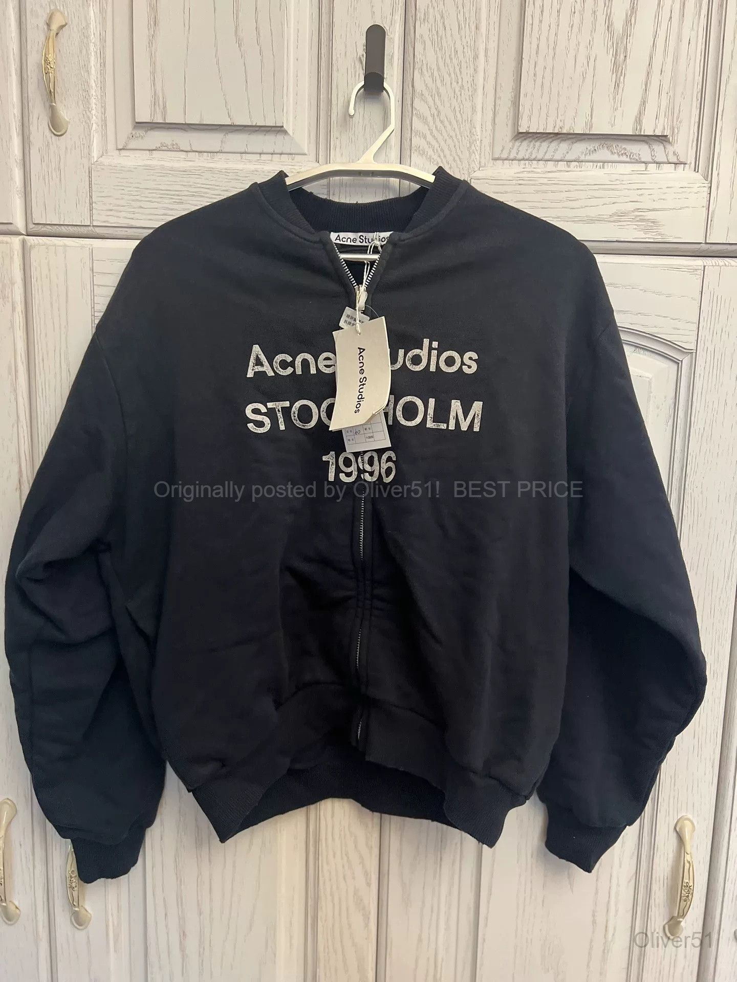 Acne Studios 1996 Vintage Faded Baseball Nnnaa16/2610 in Black, Men's (Size Xs)
