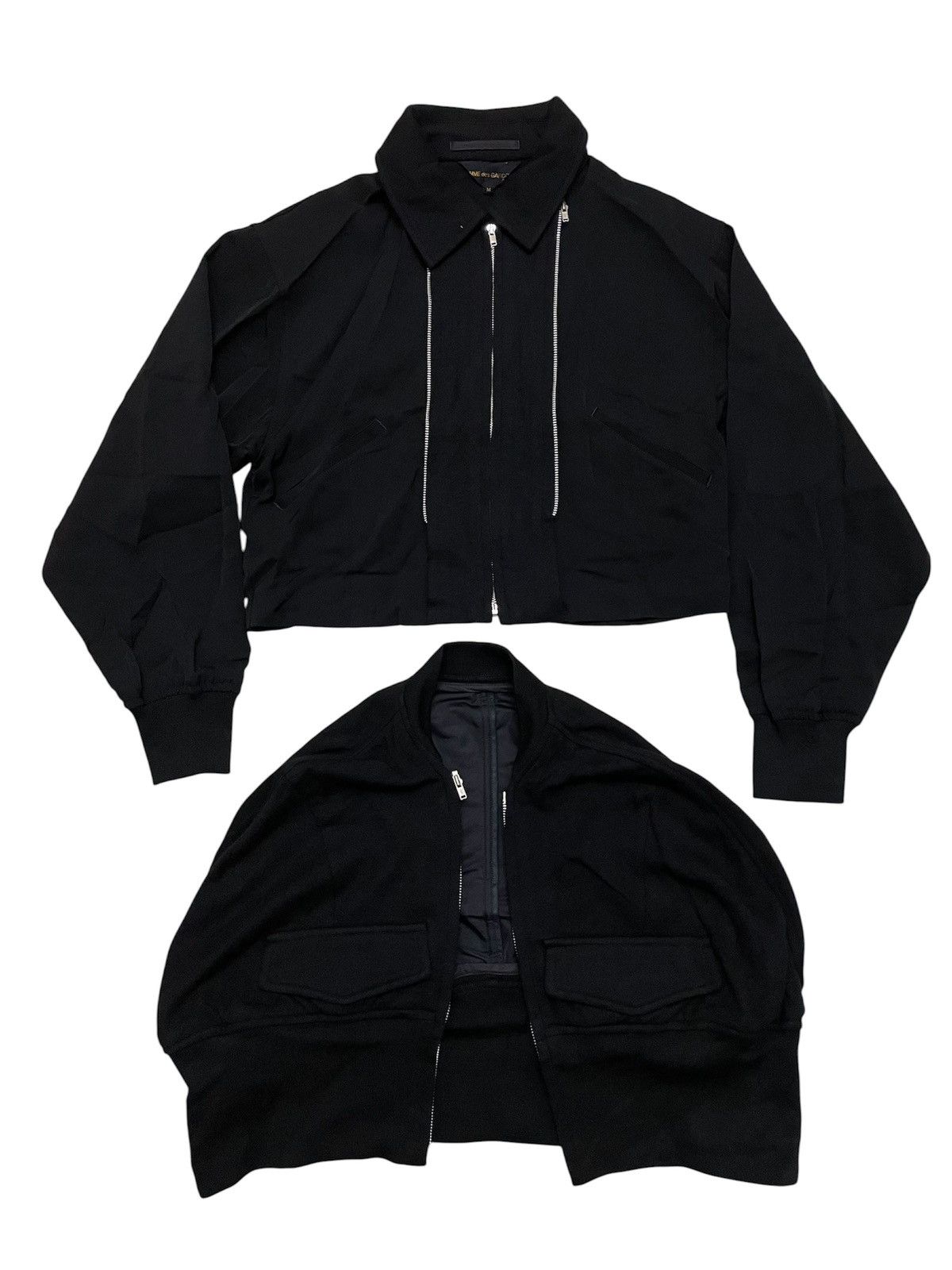 Comme des Garcons Archive Rei Kawakubo CDG AD1989 Deconstructed Hybrid Jacket Size US M / EU 48-50 / 2 - 5 Thumbnail