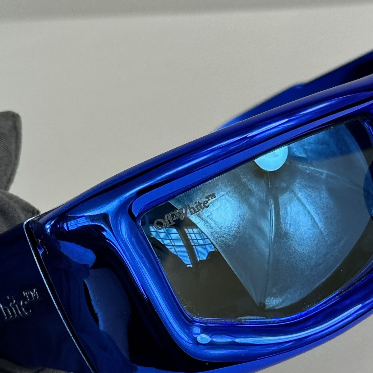 Off-White VOLCANITE BLUE SUNGLASSES Size ONE SIZE - 5 Thumbnail