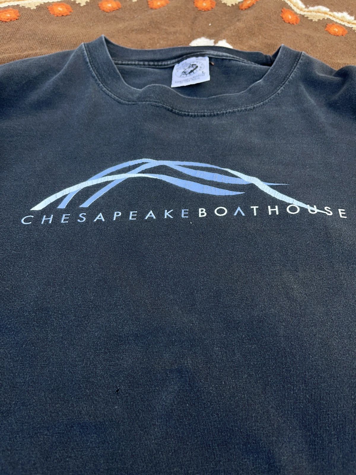Boathouse × Vintage Vintage Chesapeake Boathouse Surfing Beach Long Sleeve Shirt Size US L / EU 52-54 / 3 - 4 Thumbnail