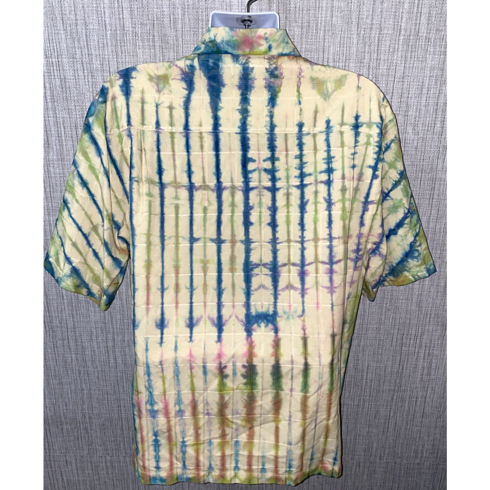 ALOHAS Jacquie And Uosis Mens Multi Color Short Sleeve Aloha Hawaiian Shirt Size L Size US L / EU 52-54 / 3 - 5 Thumbnail