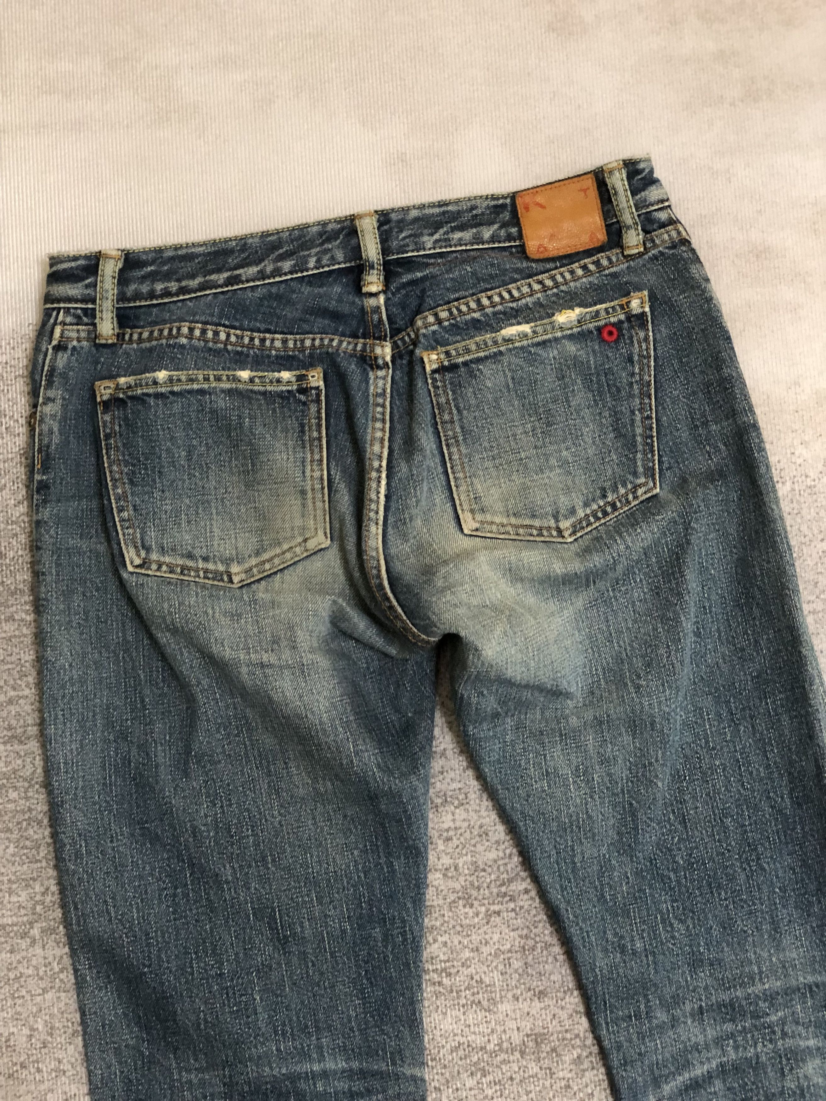 Hiroshi Kato Vintage Hiroshi kato selvedge flare jeans pants Size US 27 - 12 Thumbnail