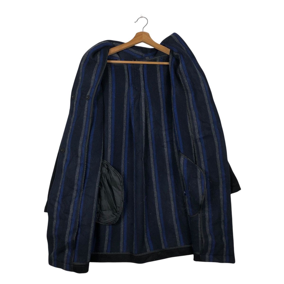 Japanese Brand 📌Vintage Wool Jacket Rich Black Keith Issey Miyake Size US M / EU 48-50 / 2 - 14 Thumbnail