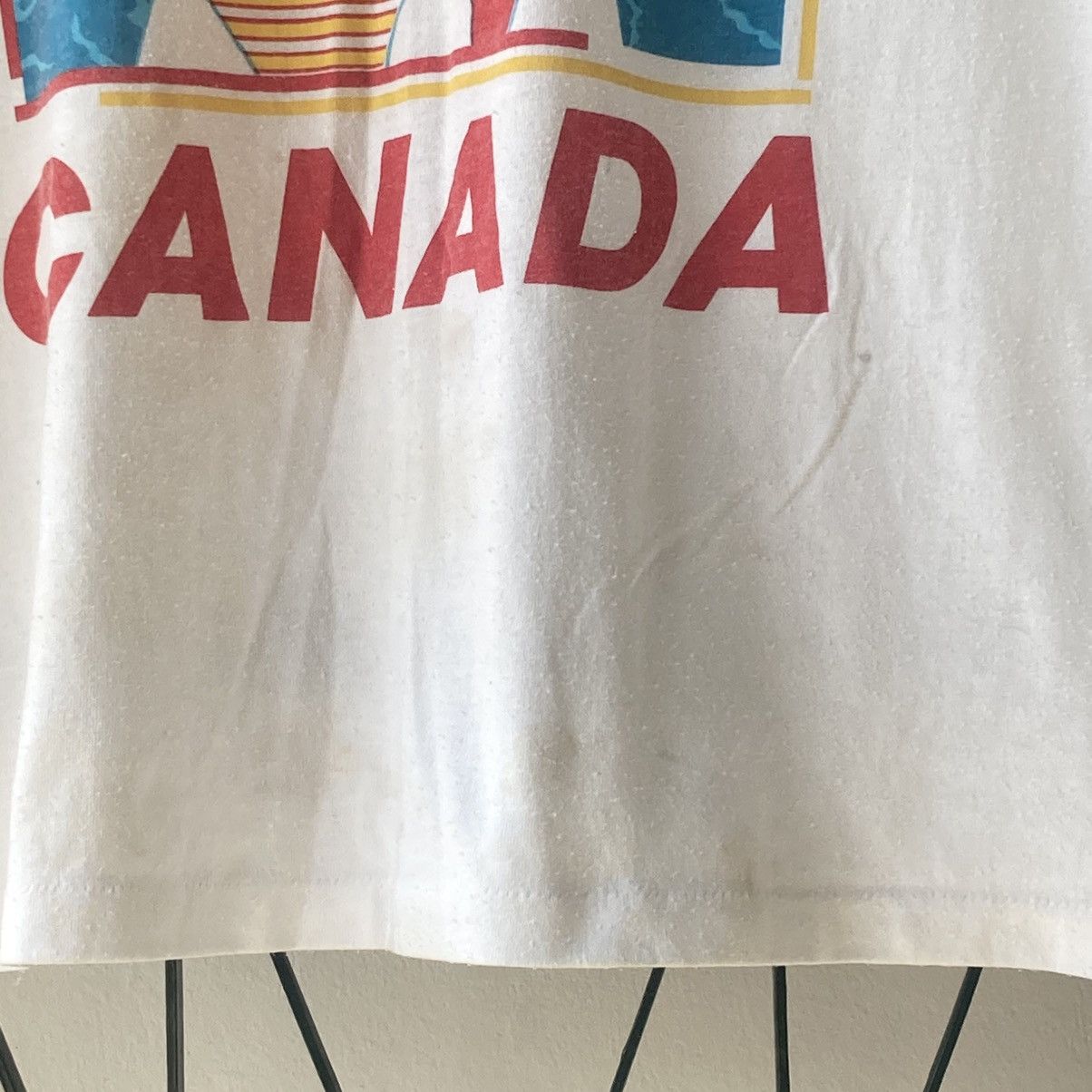 Vintage Canada Vintage Athlete Tee 80’s Size US XL / EU 56 / 4 - 7 Thumbnail