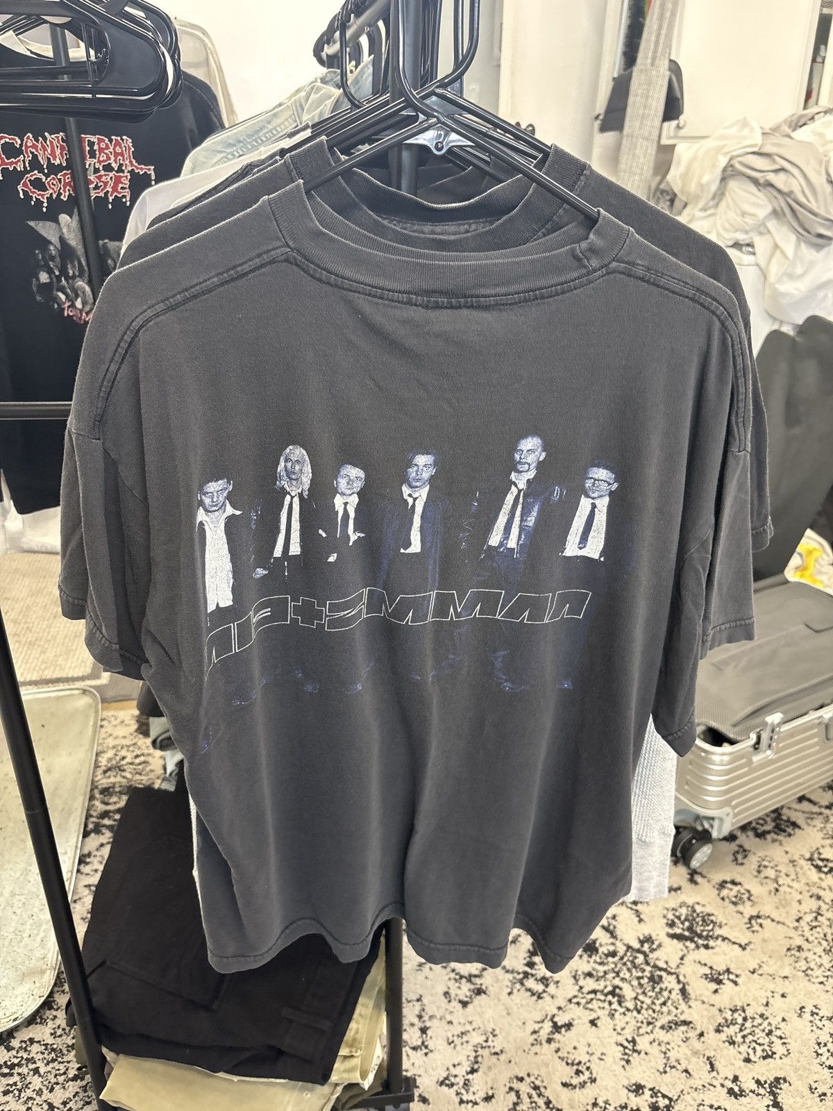 Band Tees Vintage Rammstein Sehnsucht Band T-shirt Size US L / EU 52-54 / 3 - 3 Thumbnail
