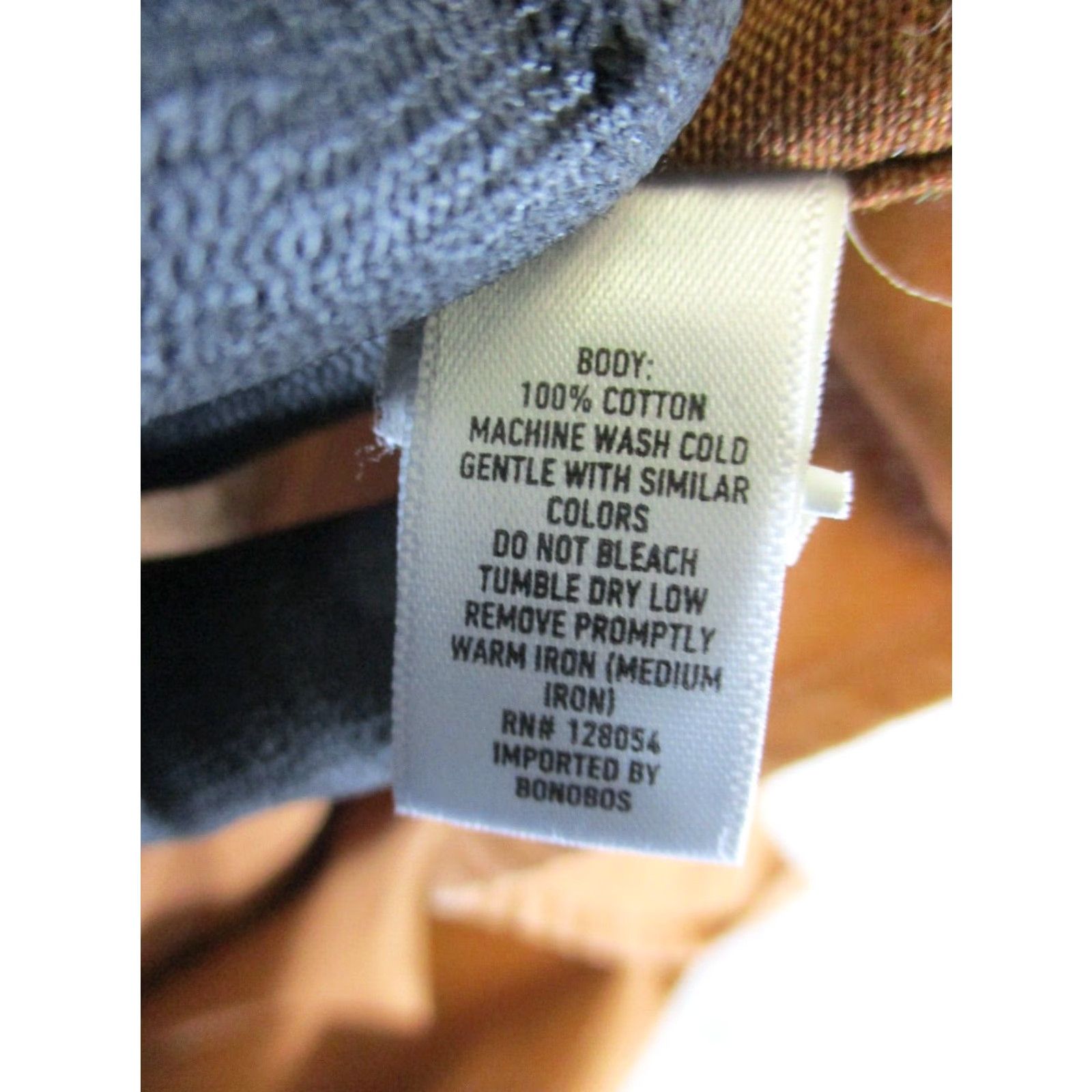 Joe Browns Bonobos Shirt Mens Large Brown Button Up Cotton Size US L / EU 52-54 / 3 - 4 Thumbnail