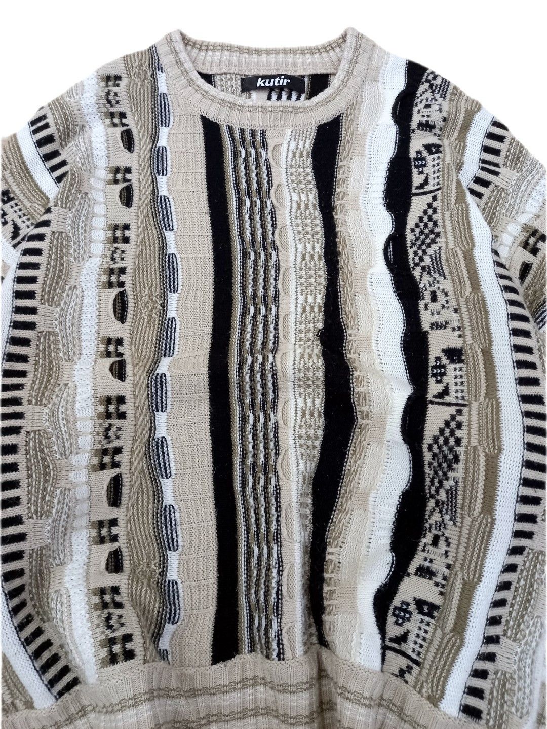 Japanese Brand Kutir Japanese Brand 3d Knitwear Like Coogi Tundra Kapital Size L / US 10 / IT 46 - 5 Thumbnail