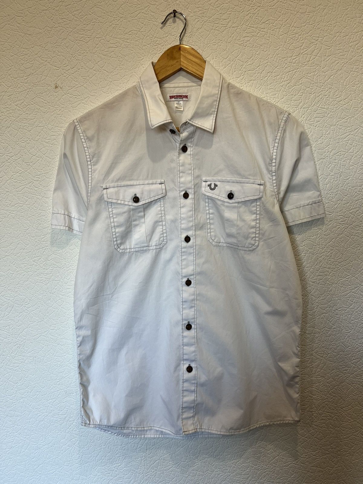 True Religion True Religion Button Shirt White Size US S / EU 44-46 / 1 - 1 Thumbnail