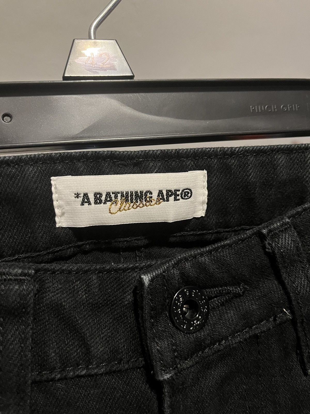 Bape Star Jeans Black