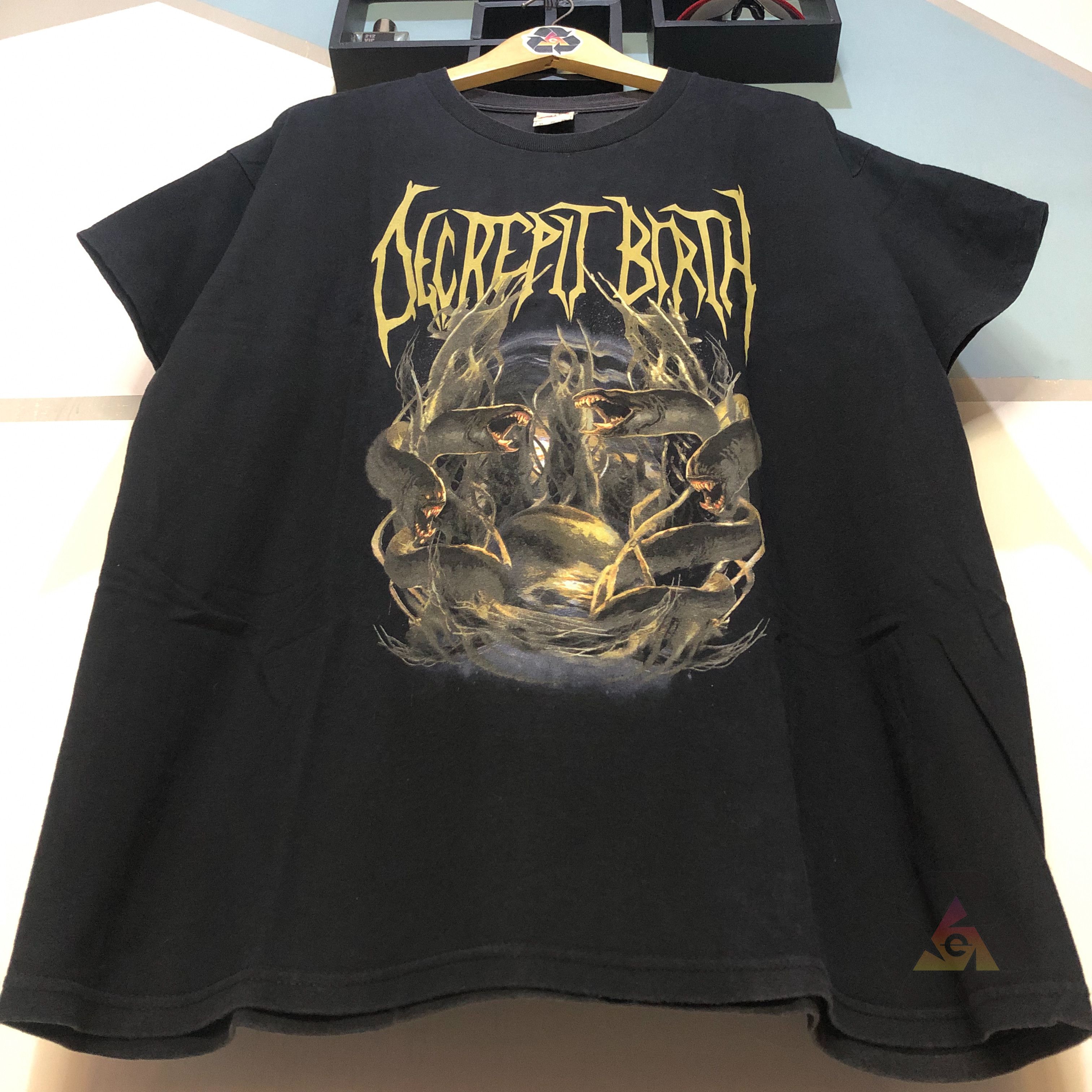 Band Tees Vintage Decrepit Birth Band Delusive Duration T-Shirt Size US XL / EU 56 / 4 - 4 Thumbnail
