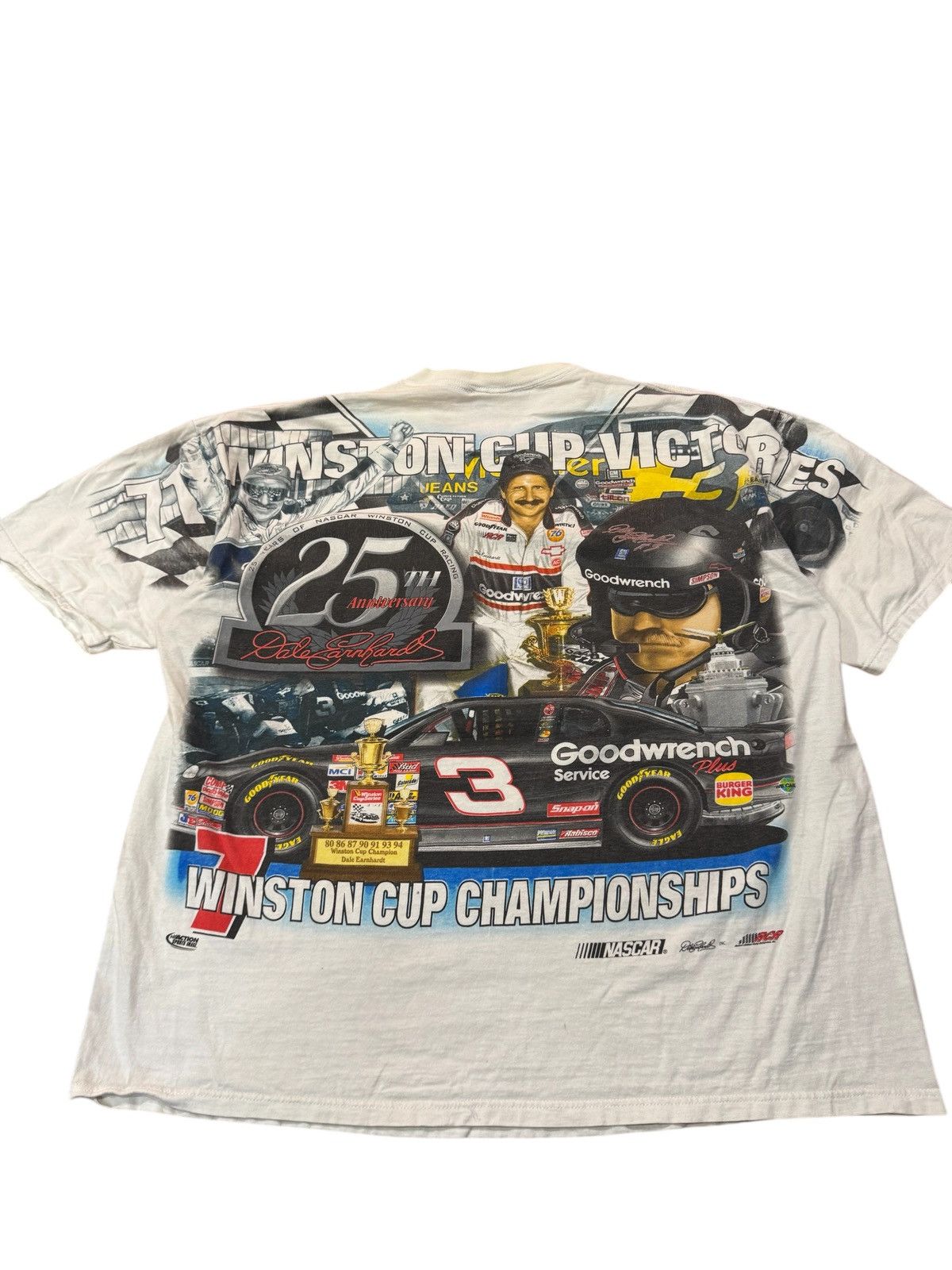 NASCAR × Vintage Vintage T-shirt Nascar AOP Dale Size US XL / EU 56 / 4 - 4 Thumbnail