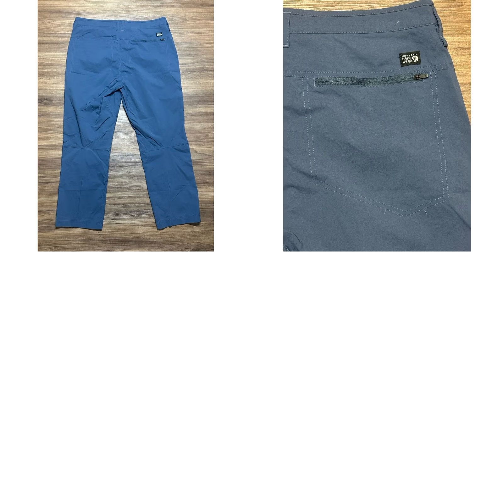 Mountain Hardwear Mountain Hardwear Basin Trek Hiking Performance Pants 36x28 Blue Men's Sz Size US 36 / EU 52 - 8 Thumbnail
