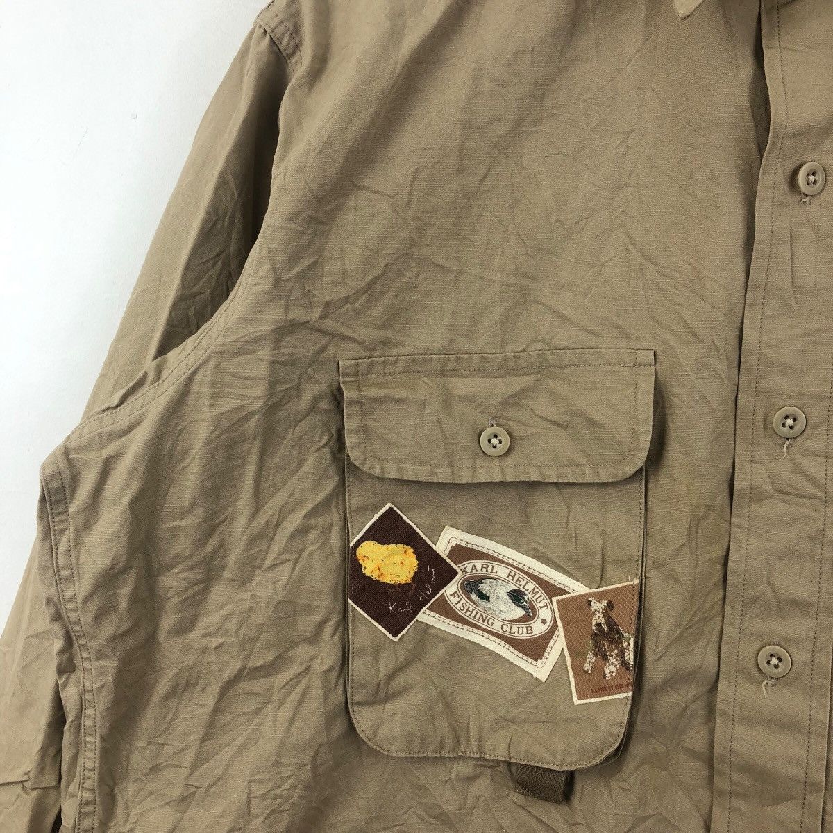 Karl Helmut KARL HELMUT Parkas Pocket Fishing Club Outdoor Jacket Size US M / EU 48-50 / 2 - 5 Thumbnail