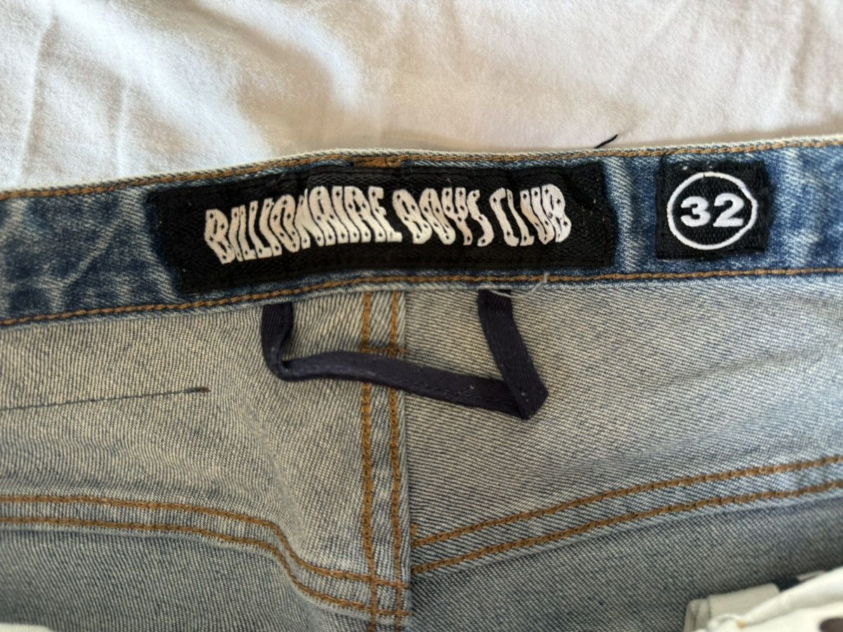 Billionaire Boys Club Billionaire Boys Club Men Light Wash Skinny Jean Embroidered Size US 32 / EU 48 - 7 Thumbnail
