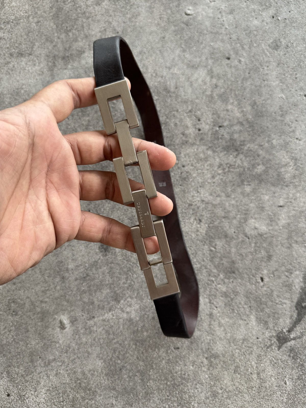 Trussardi Trussardi Leather Belt Size ONE SIZE - 2 Thumbnail