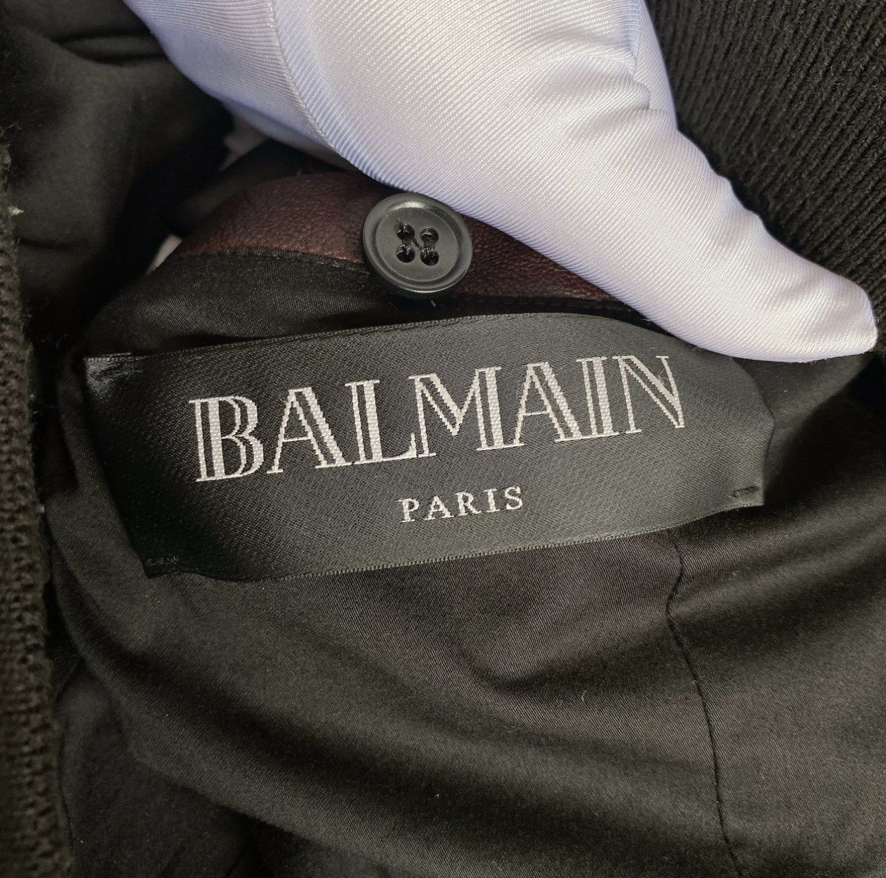Balmain Balmain biker leather jacket Size US S / EU 44-46 / 1 - 6 Thumbnail