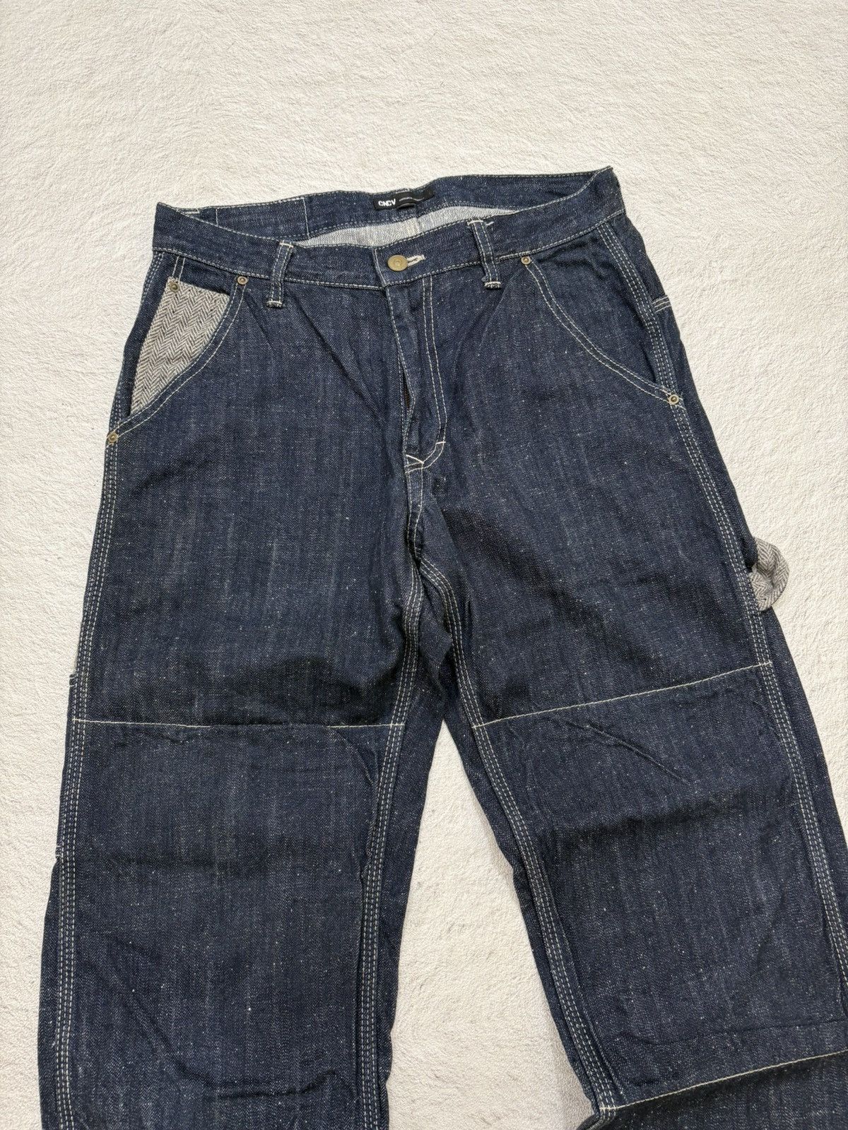 Kapital 2000s Convave japan Carpenter indigo denim y2k style Size US 31 - 2 Thumbnail