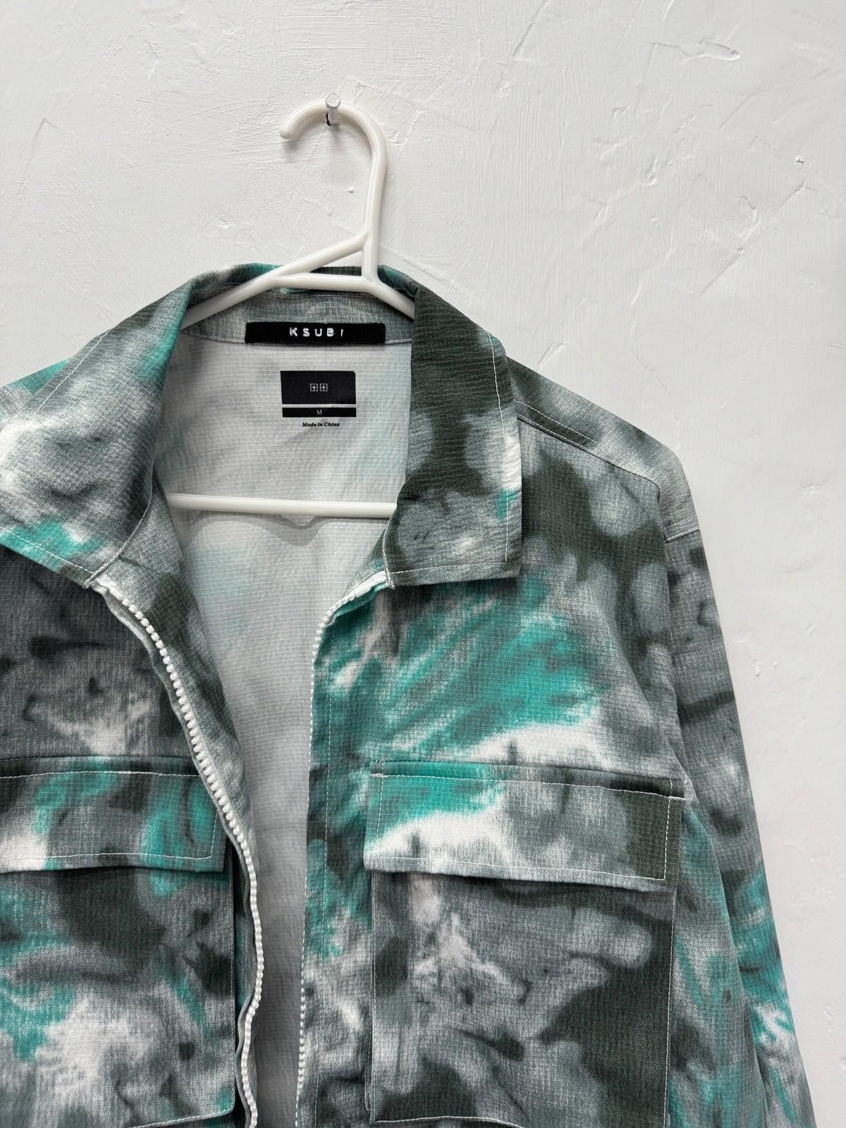 Ksubi new ksubi mens jacket medium program shirt green dye m Size US M / EU 48-50 / 2 - 4 Thumbnail