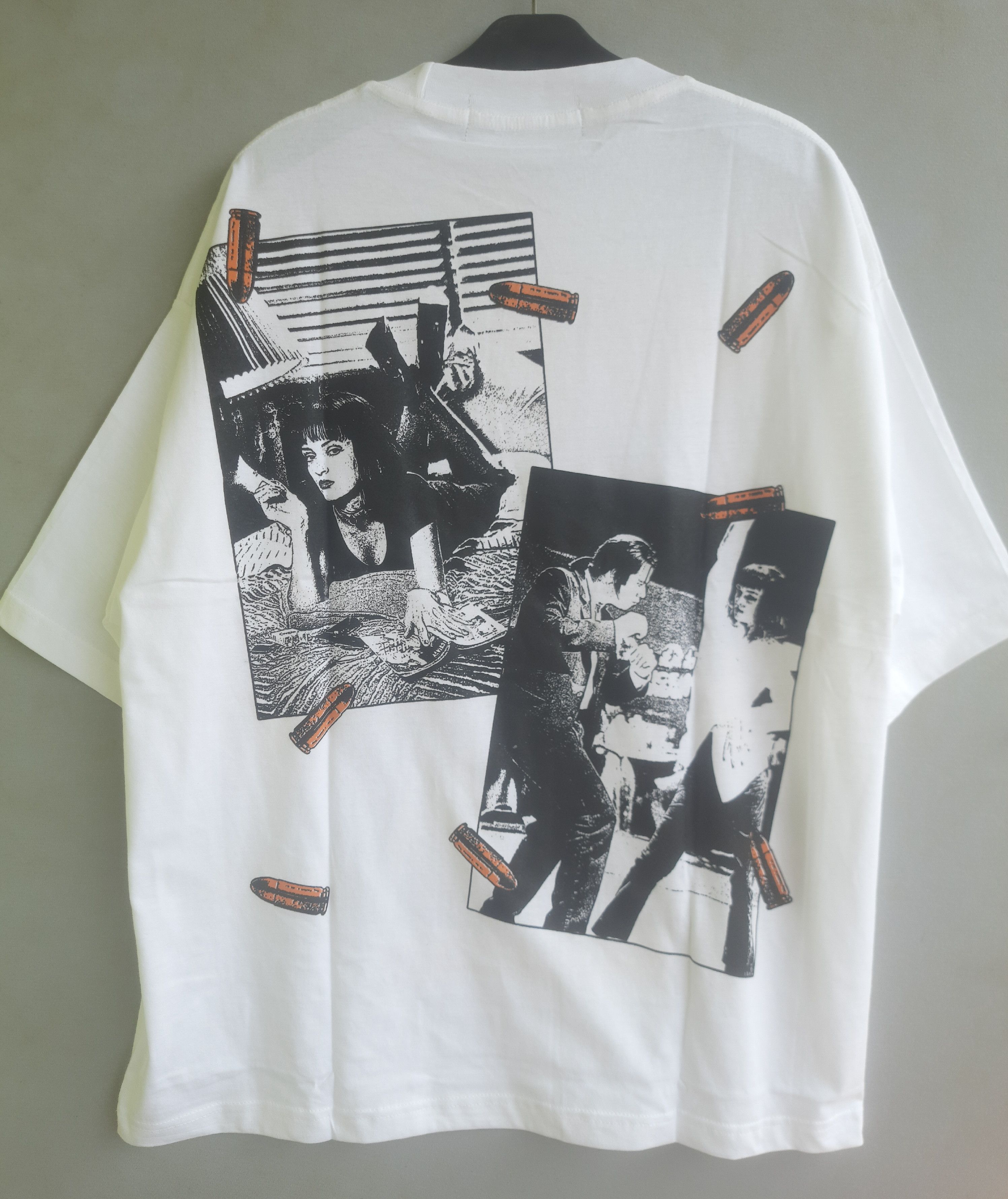 Japanese Brand PULP FICTION A Quentin Tarantino Film Movie Promo Size US L / EU 52-54 / 3 - 2 Thumbnail