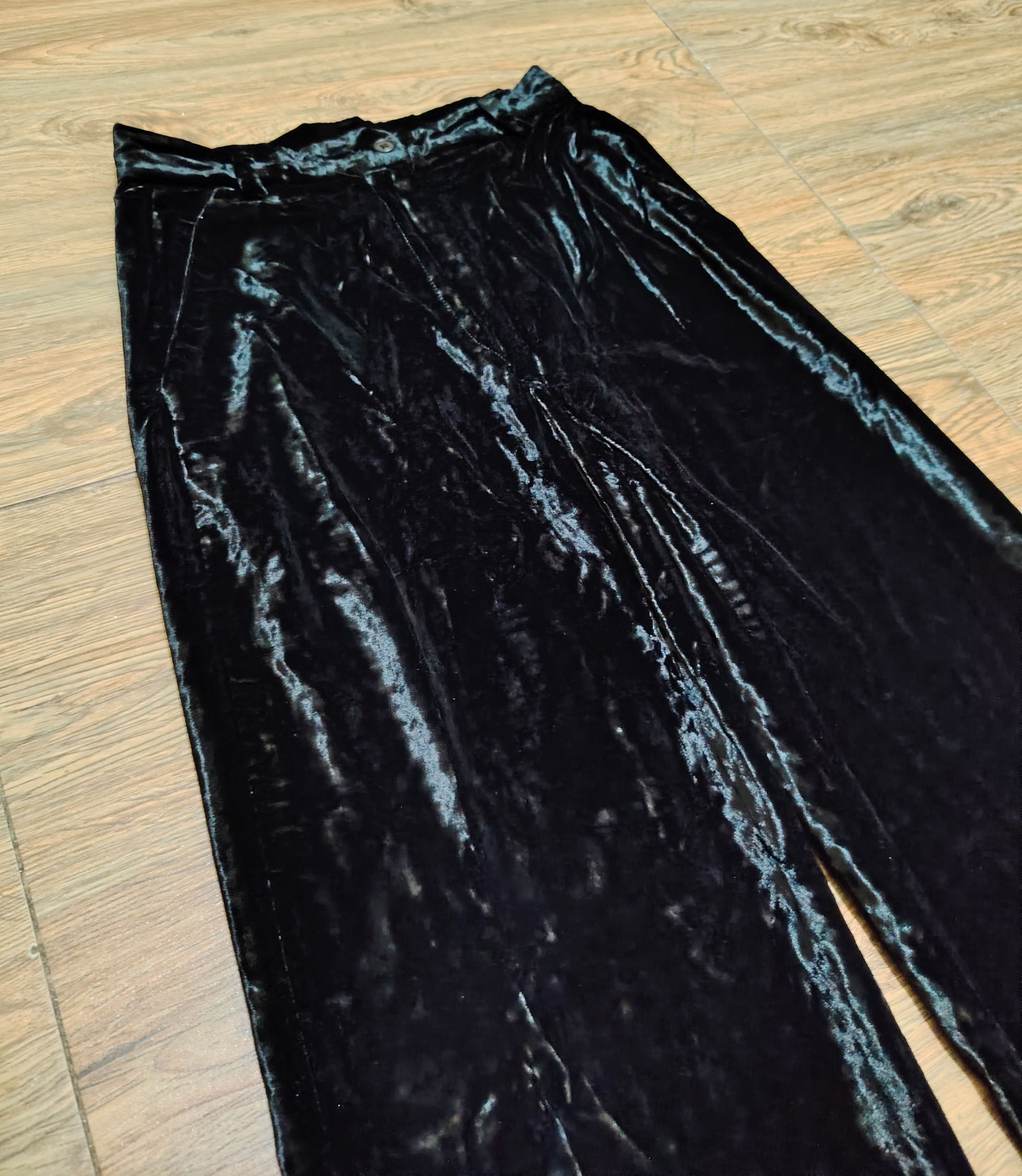 Dolce & Gabbana DOLCE & GABBANA - Late 90's - Archive - Velour Trouser Pant Size 27" / US 4 / IT 40 - 4 Thumbnail