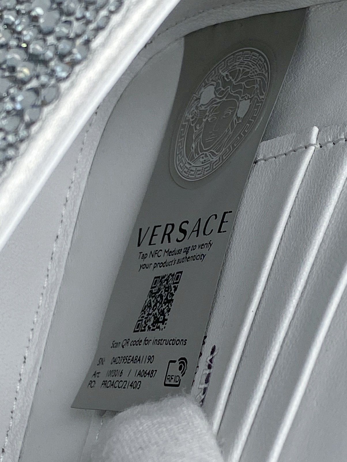 Versace Versace Crystal La Medusa Mini Bag Size ONE SIZE - 14 Thumbnail