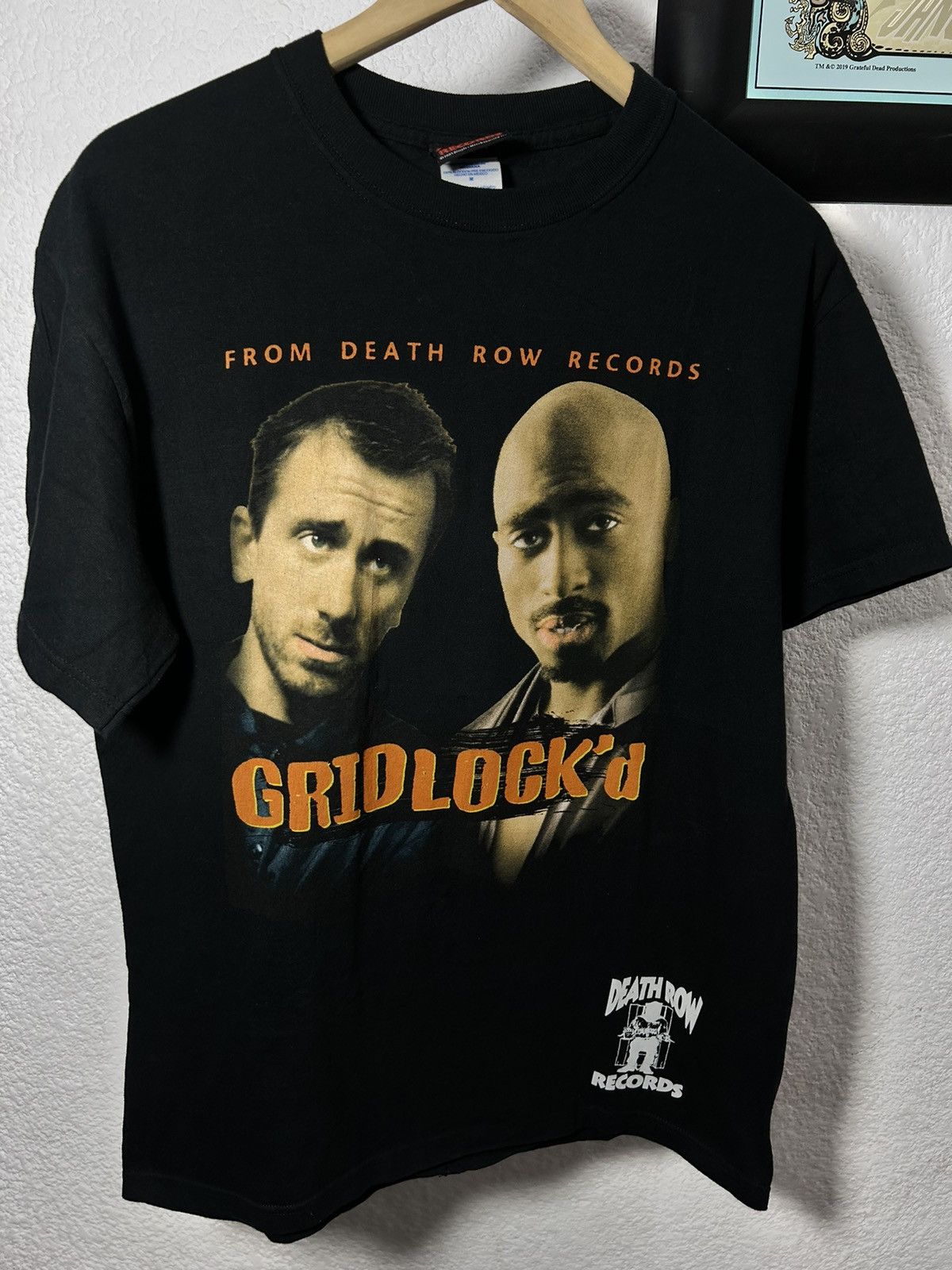 Vintage GRIDLOCK'd DEATH ROW VINTAGE SHIRT TUPAC | Grailed