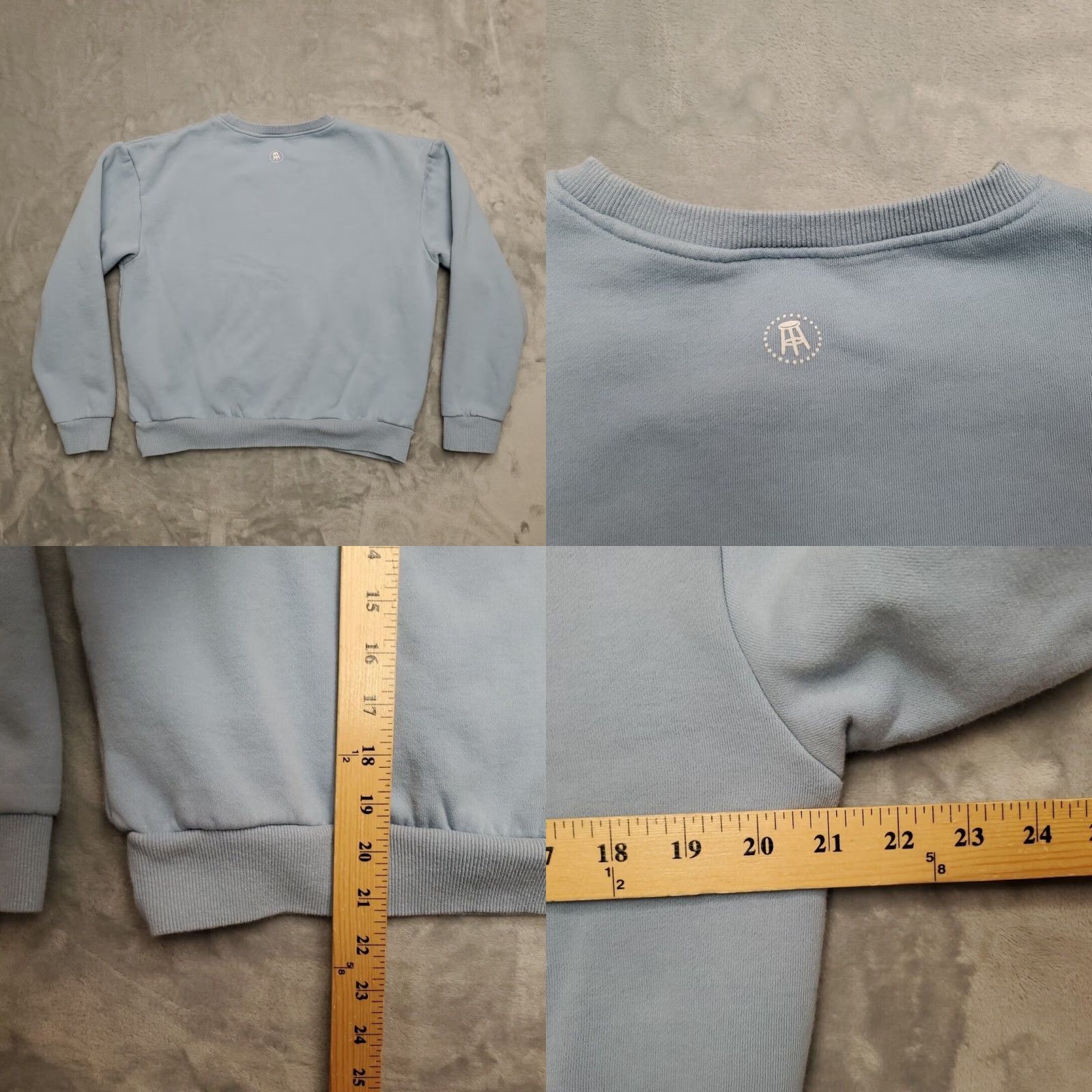 Vintage VINTAGE Barstool Sweatshirt Womens S Blue Call Her Daddy I am Unwell Pullover Crewneck Size S / US 4 / IT 40 - 8 Thumbnail