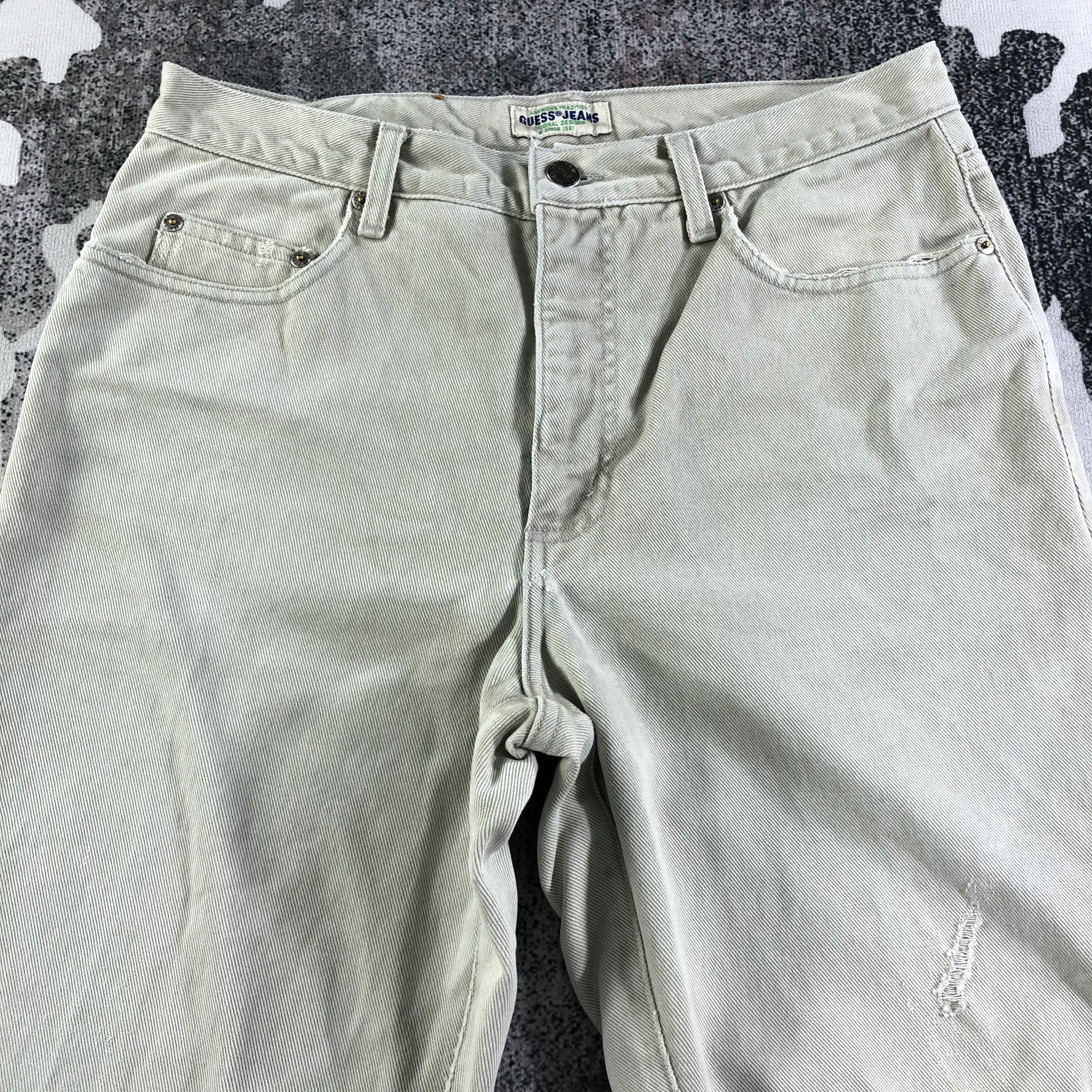 Guess Vintage Guess Jeans Distressed Denim KJ2345 Size US 32 / EU 48 - 3 Thumbnail